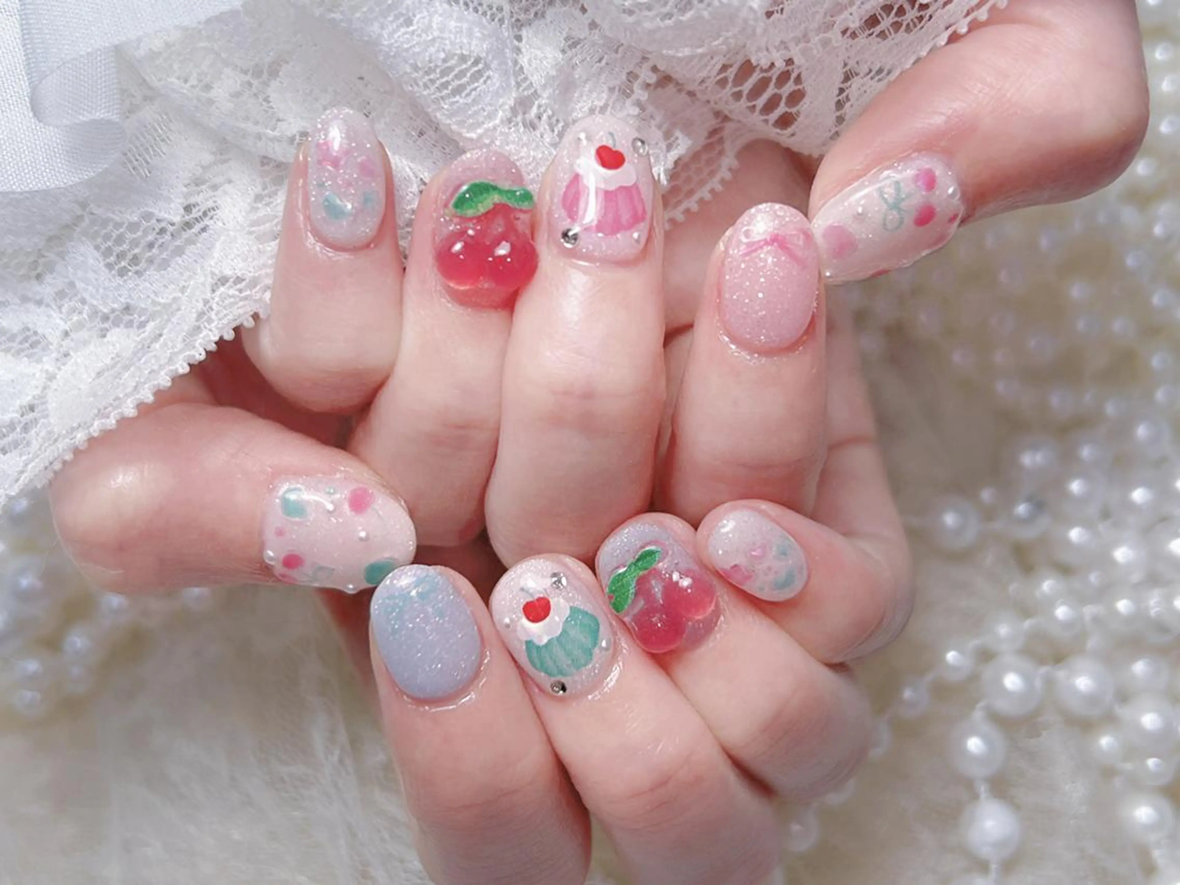 ネイル 🐾みき 🧸のネイルデザイン