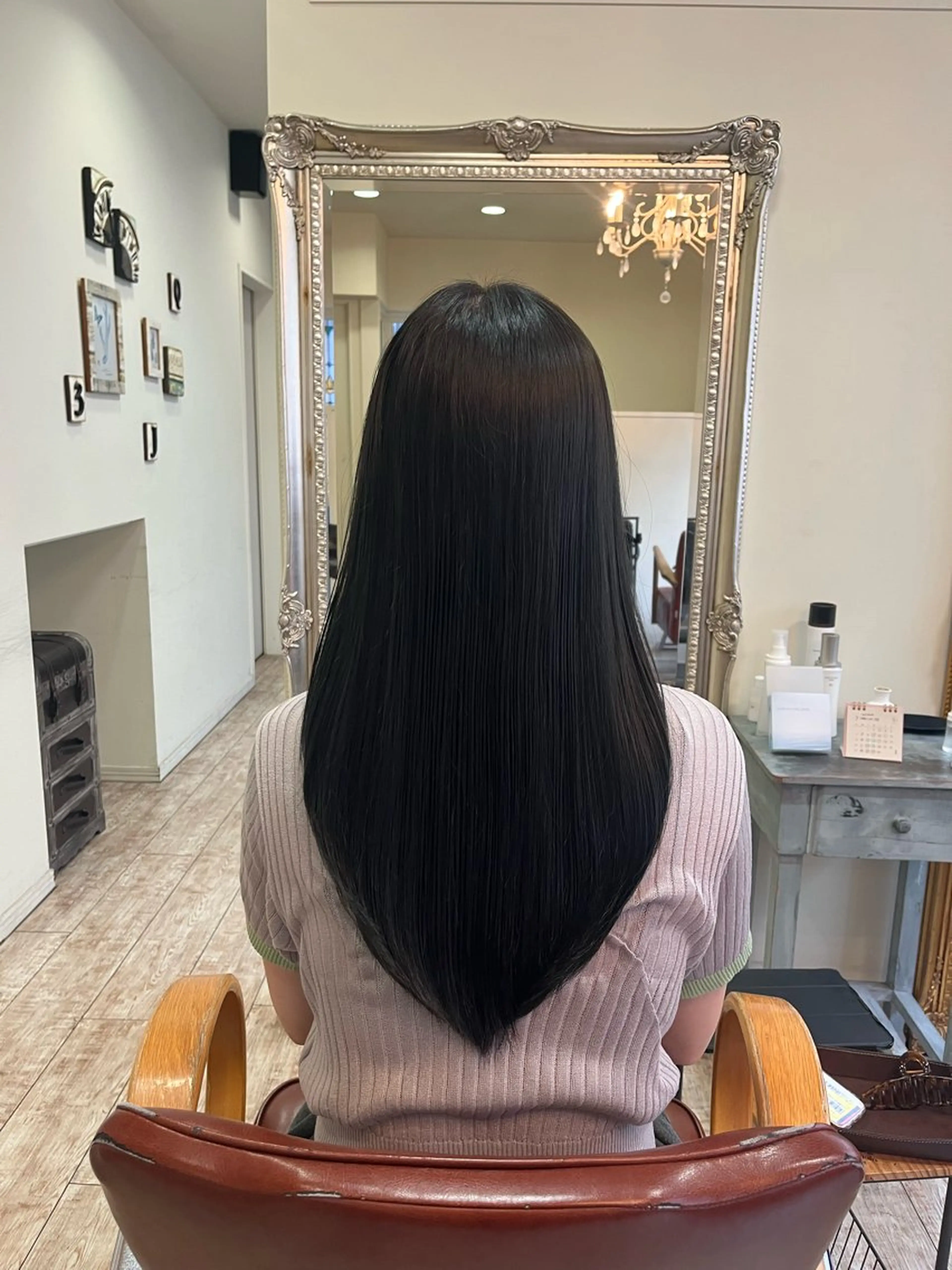 ロング カット ヘアカラー 【艶髪カラー】 omiのヘアスタイル