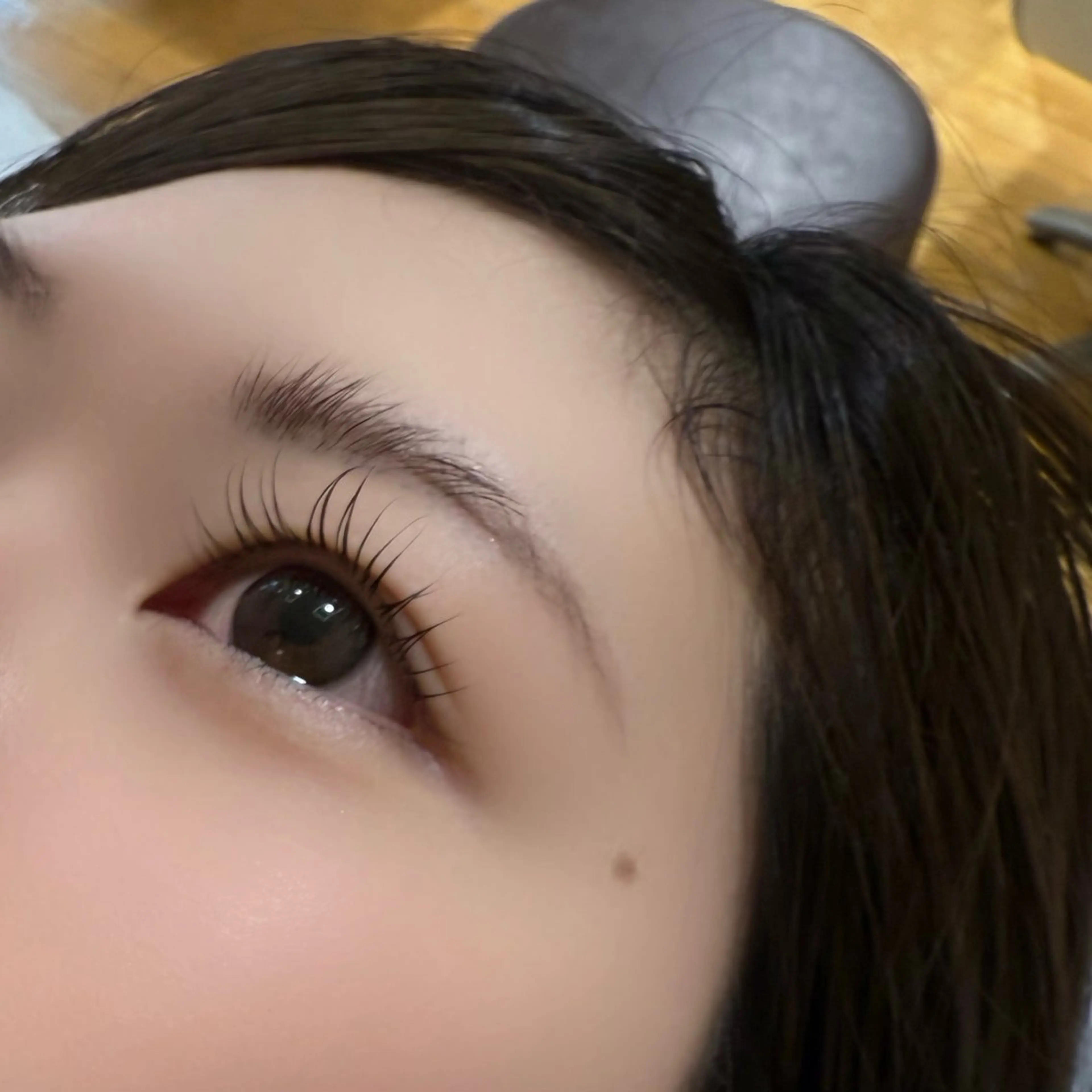 マツエク・マツパ femme 當田 莉央のヘアスタイル