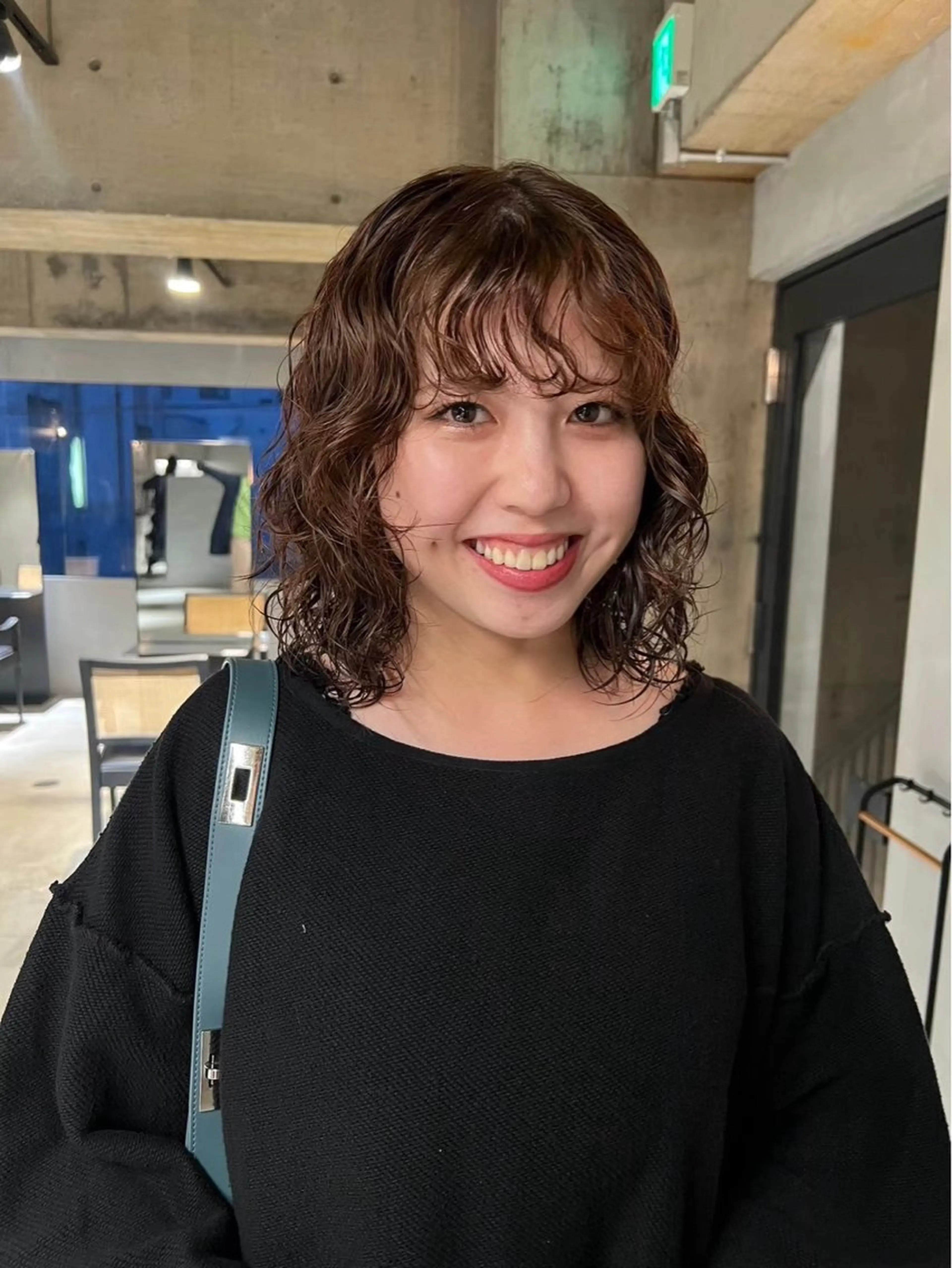パーマ 中村 衣里のヘアスタイル