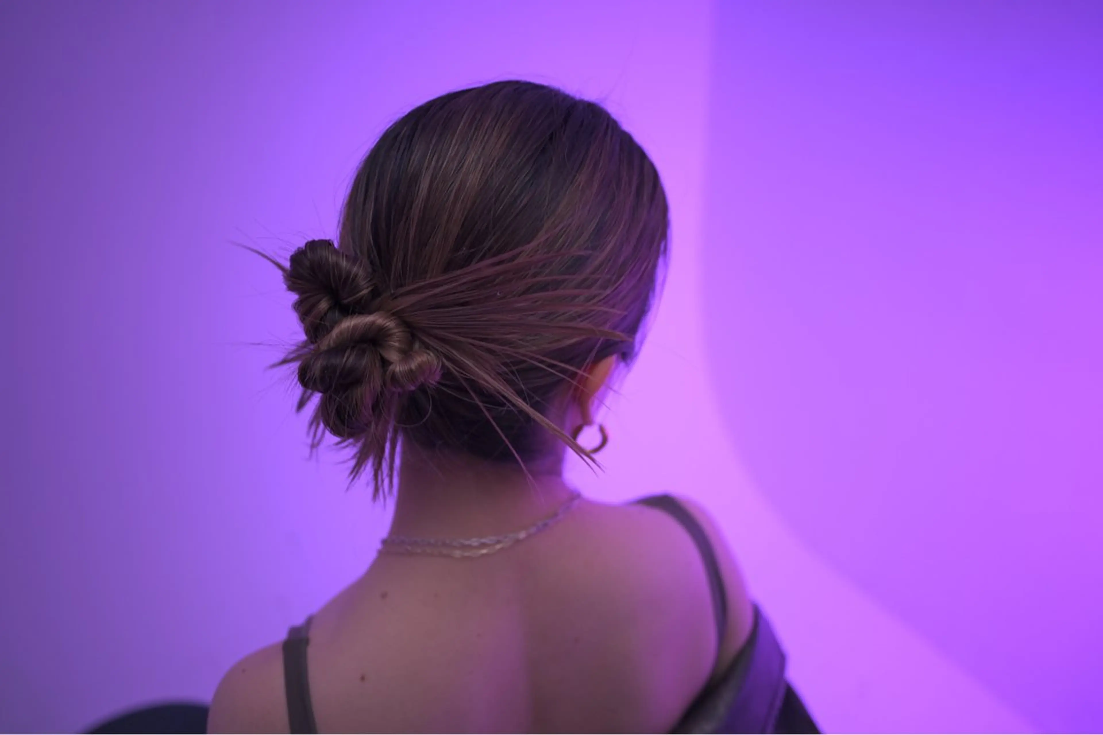 セミロング ヘアアレンジ 佐野 えり奈のヘアスタイル