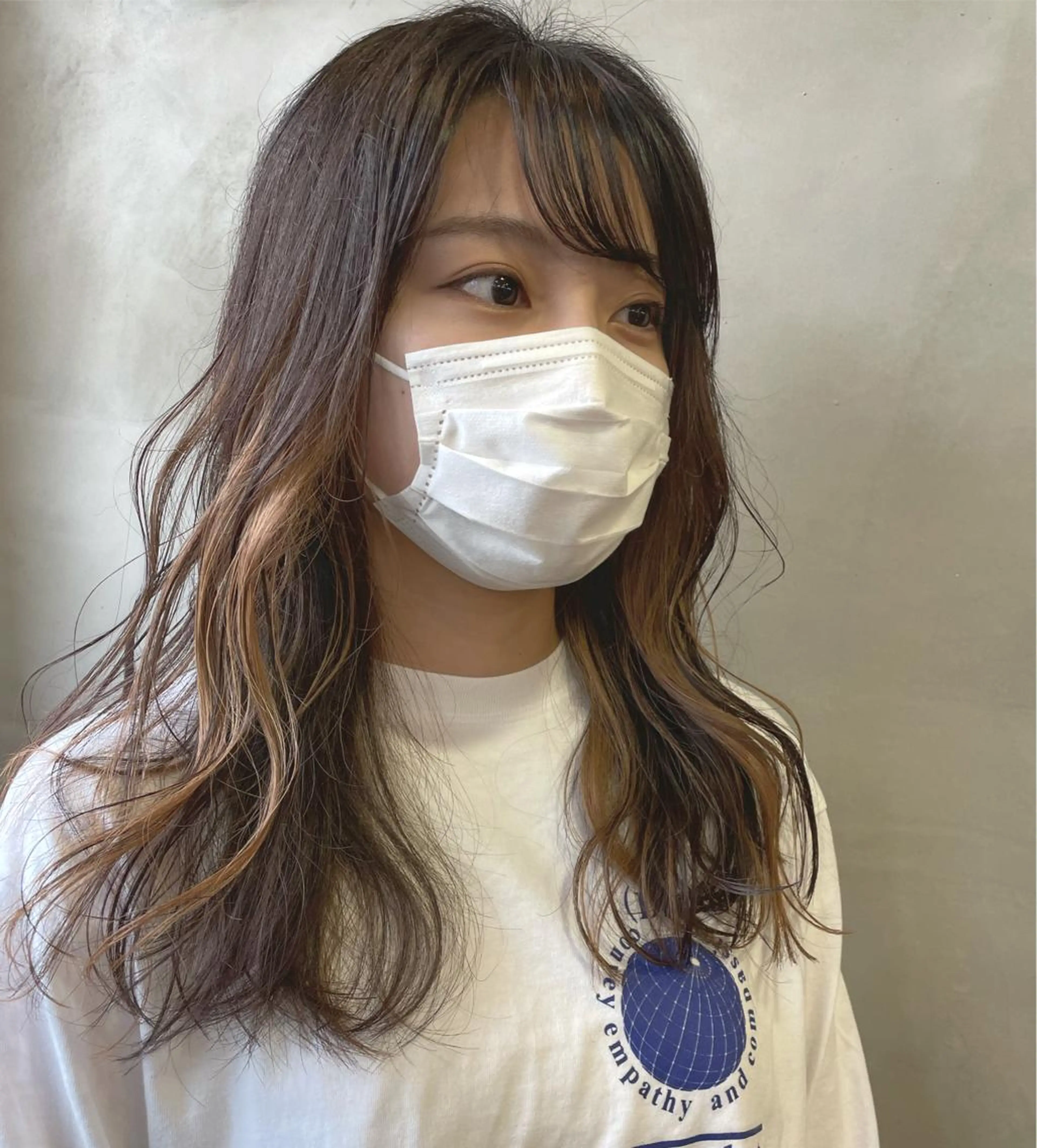 ロング カラー ハイライトカラー ハイライト sugino katsuyaのヘアスタイル