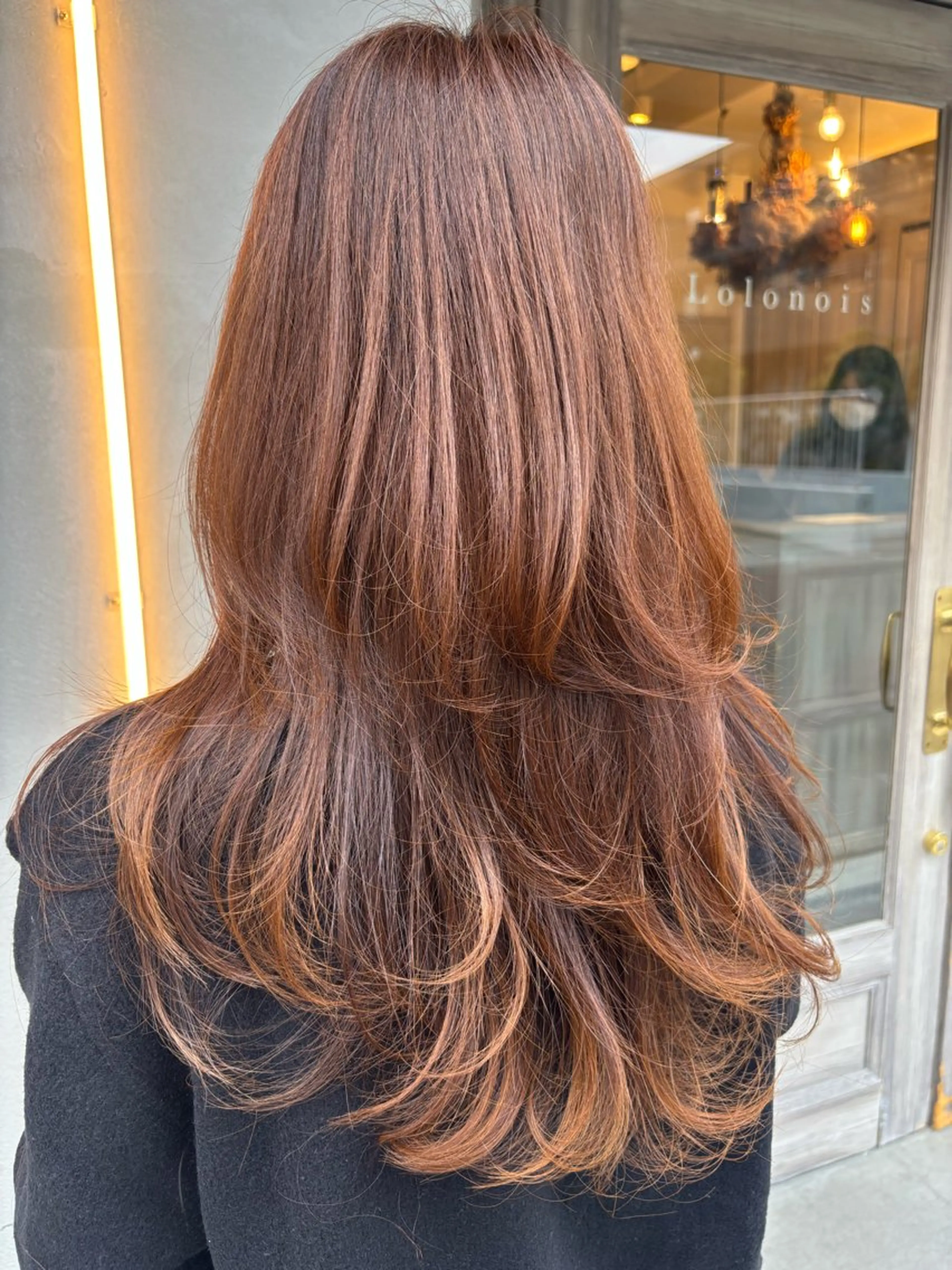 ロング 藤戸 美のヘアスタイル