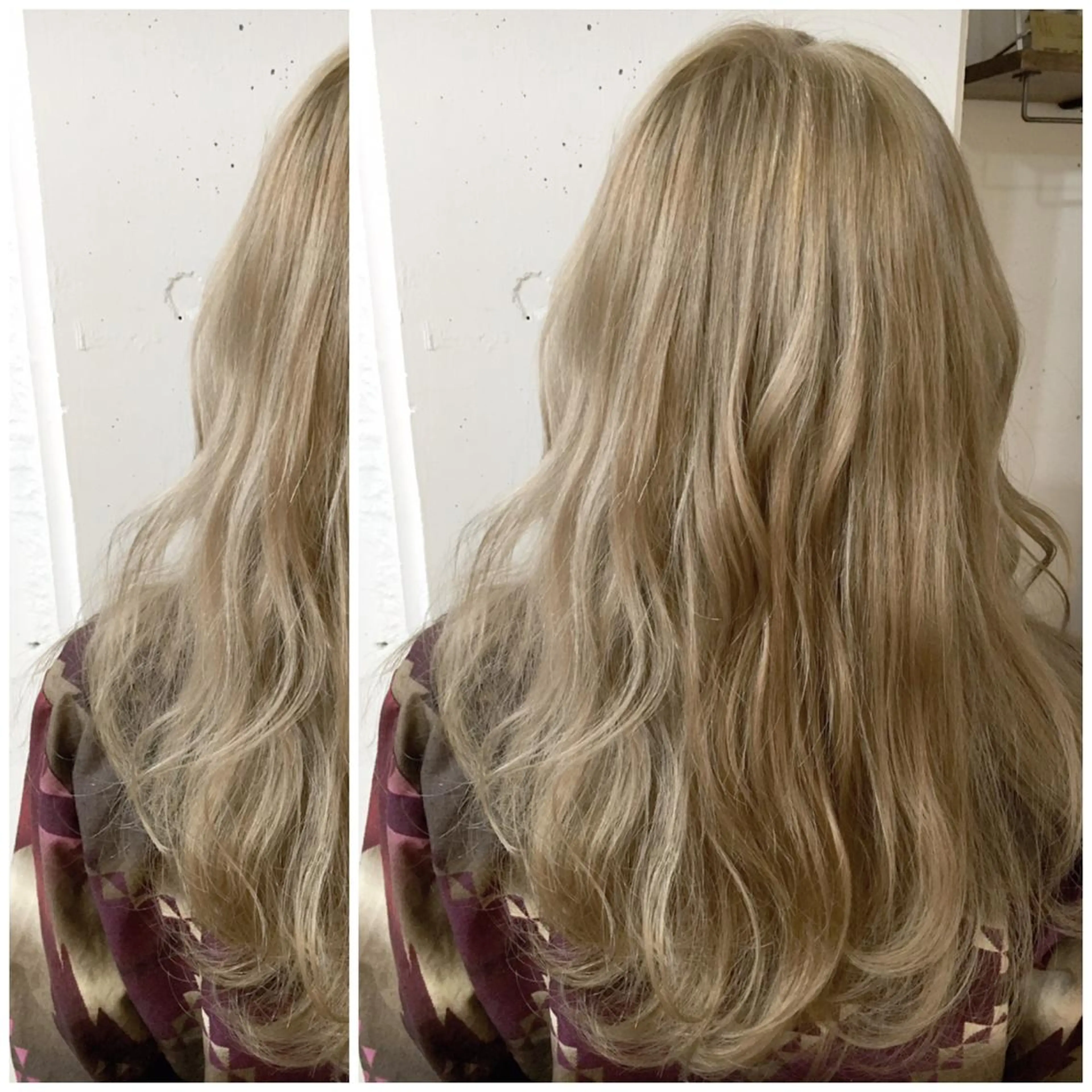 セミロング カラー 牛山 静香のマツエク・マツパデザイン