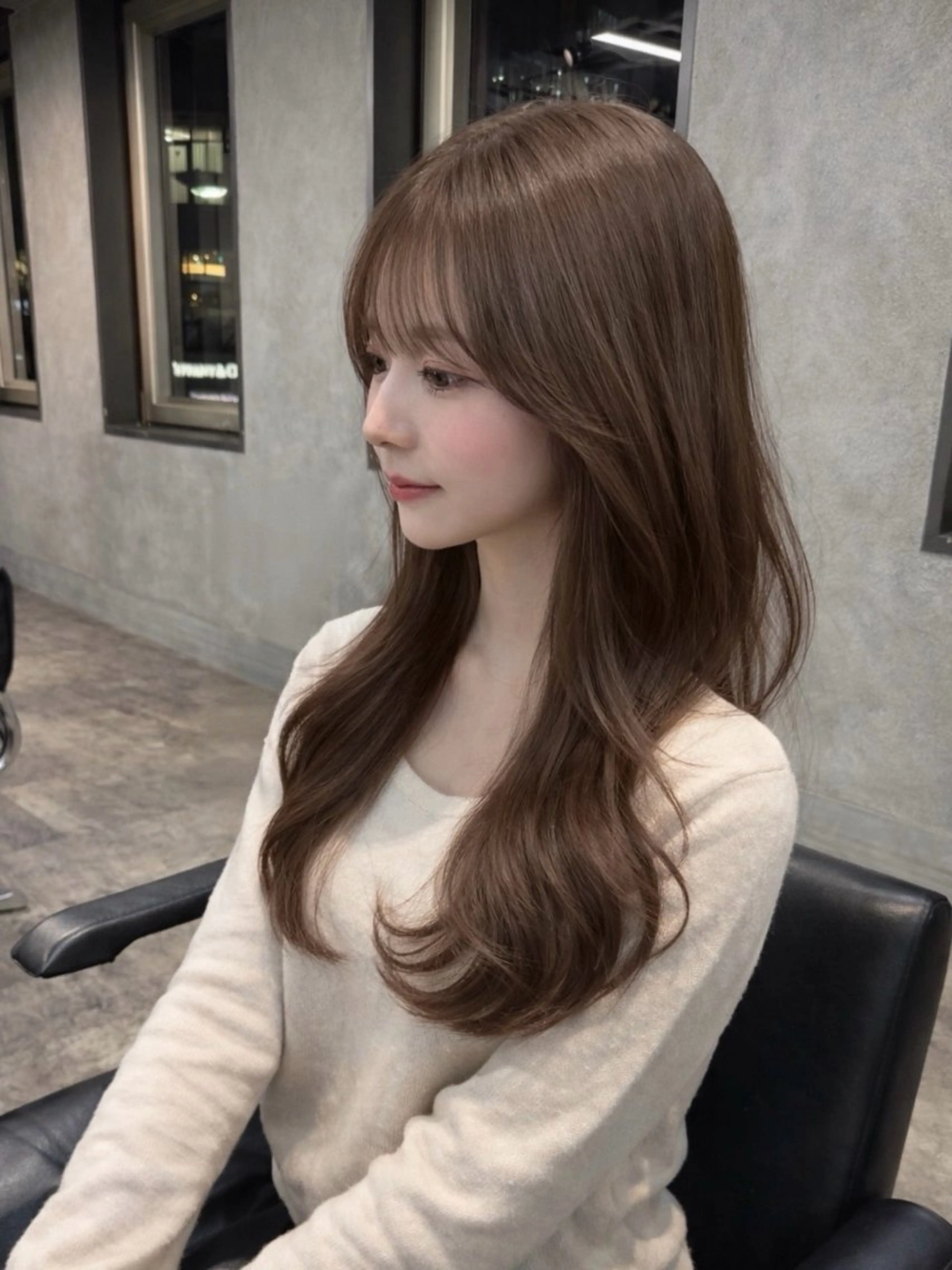 セミロング 鈴木 悠大のヘアスタイル