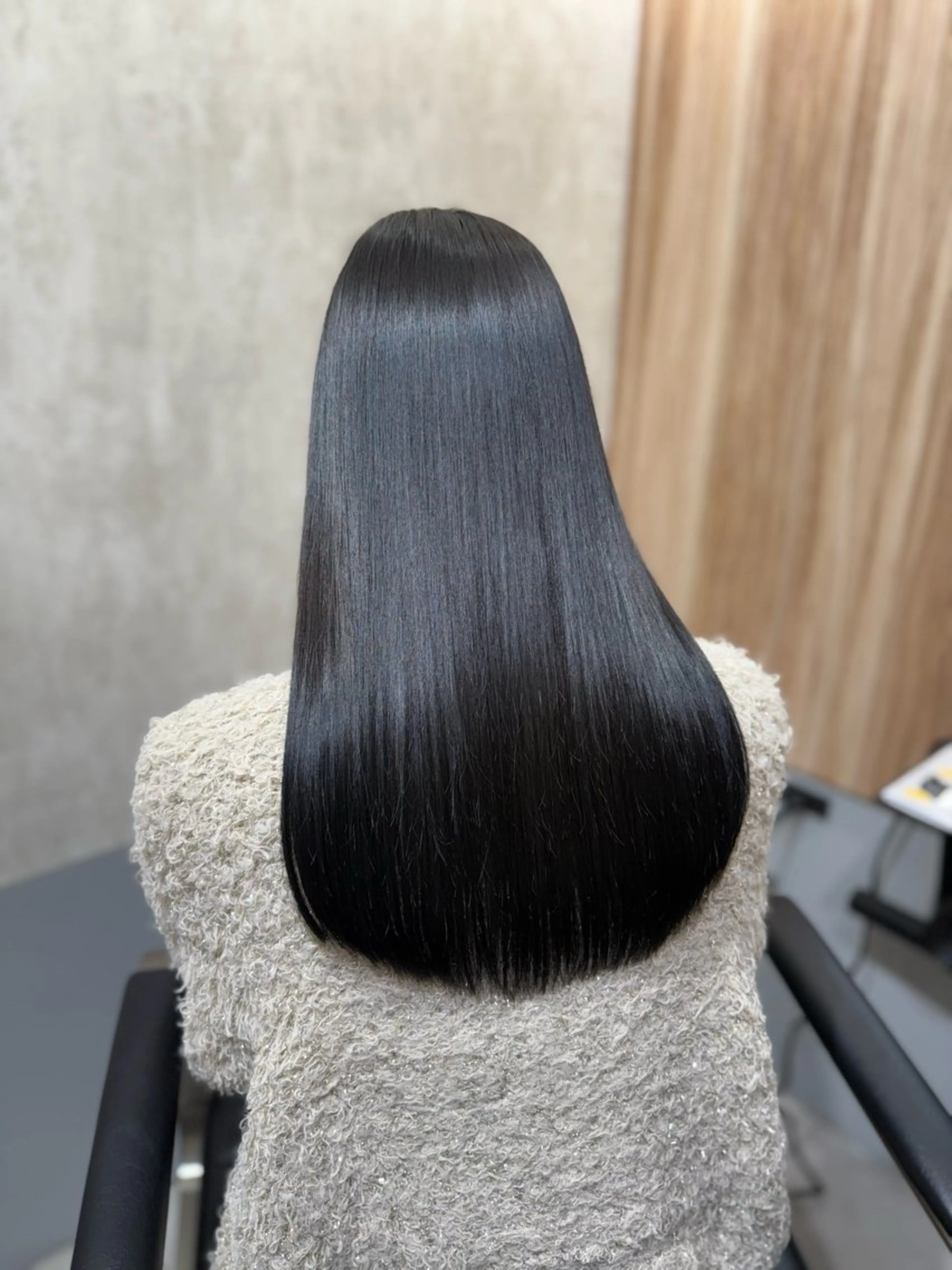 セミロング 髪質改善 縮毛矯正 神戸ボブ✂️ ioe三宮/田 伸佳のヘアスタイル