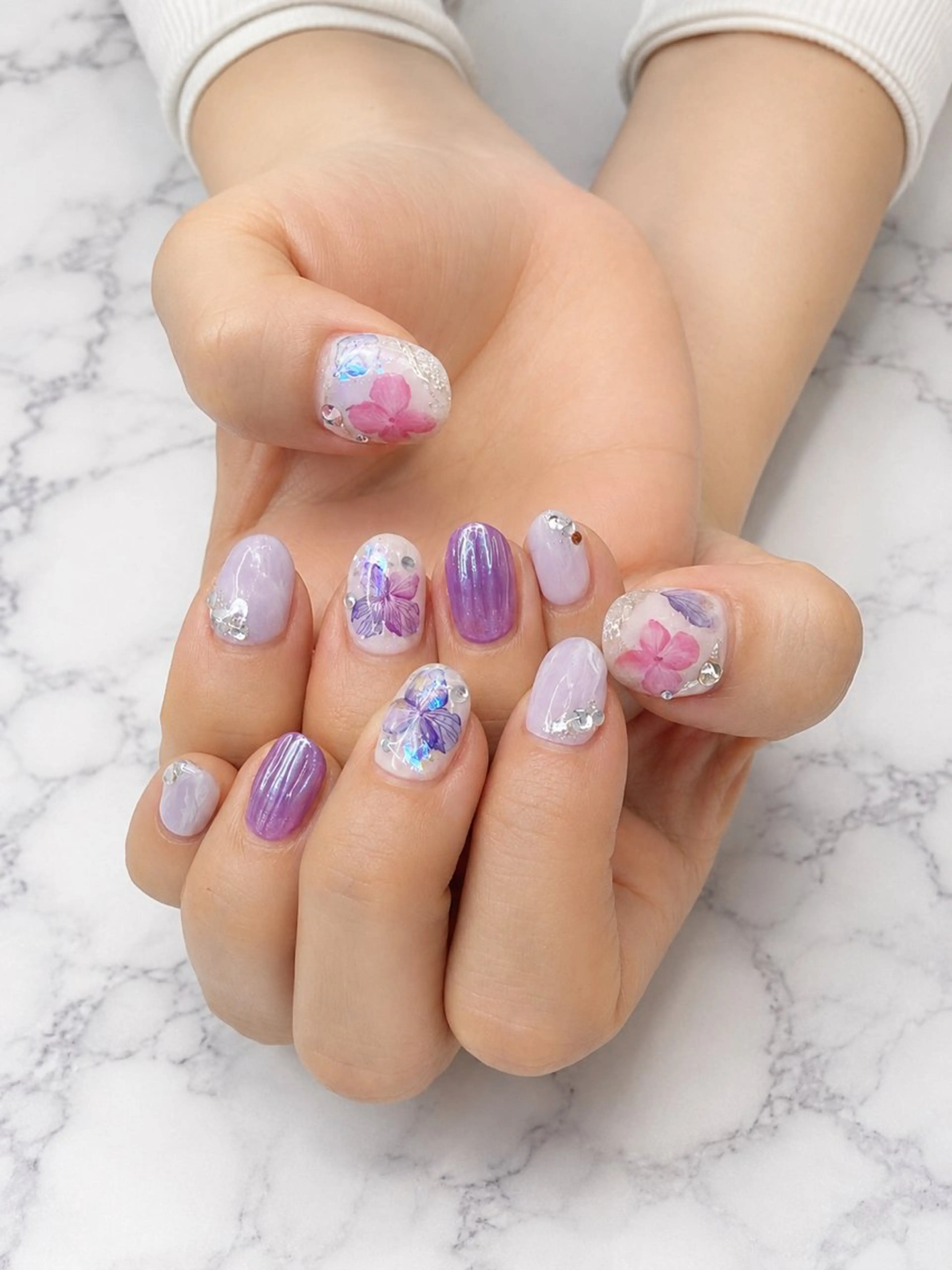 ネイル ハンドネイル Salon Aiki 優佳のネイルデザイン