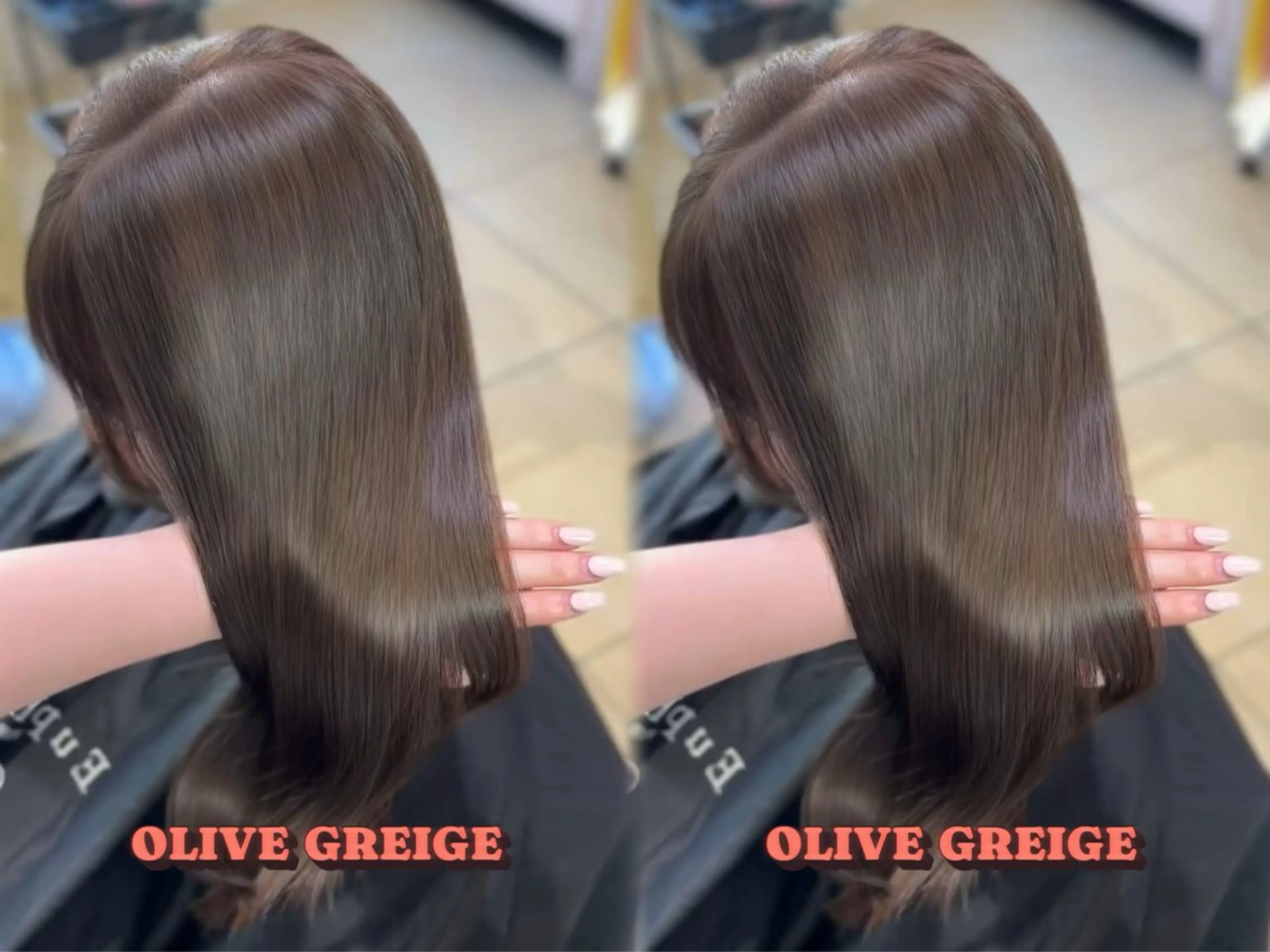 セミロング カラー 顔周りカット 学生 韓国風ヘア レイヤーカット 似合わせカット カット ヘアカラー トリートメント 海外風レイヤー🎀 新宿MOMOKA🍑のヘアスタイル