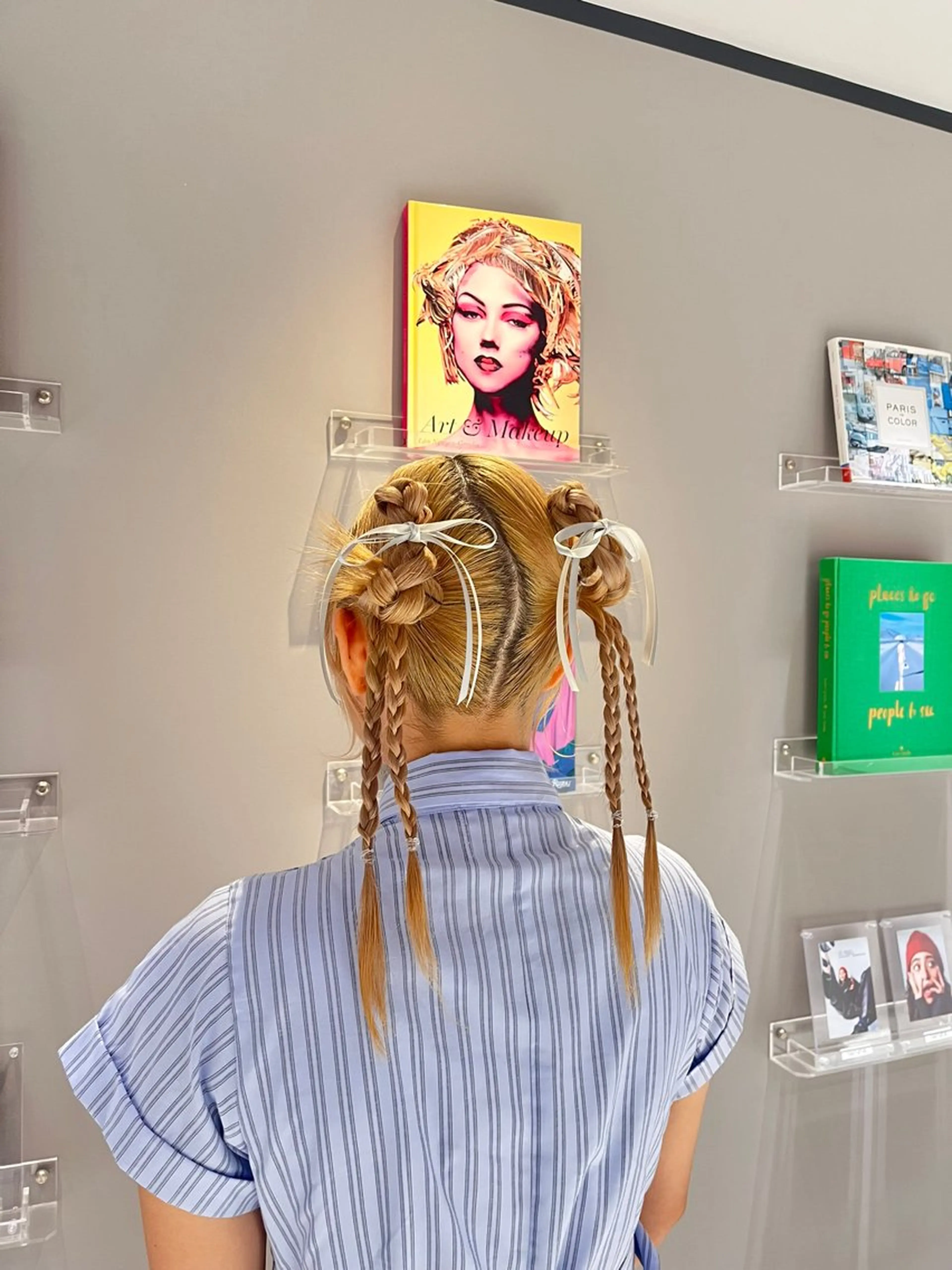 ヘアアレンジ 三つ編み ヘアセット 誰もが憧れる艶髪✨ /アレンジヘア🎀のヘアスタイル