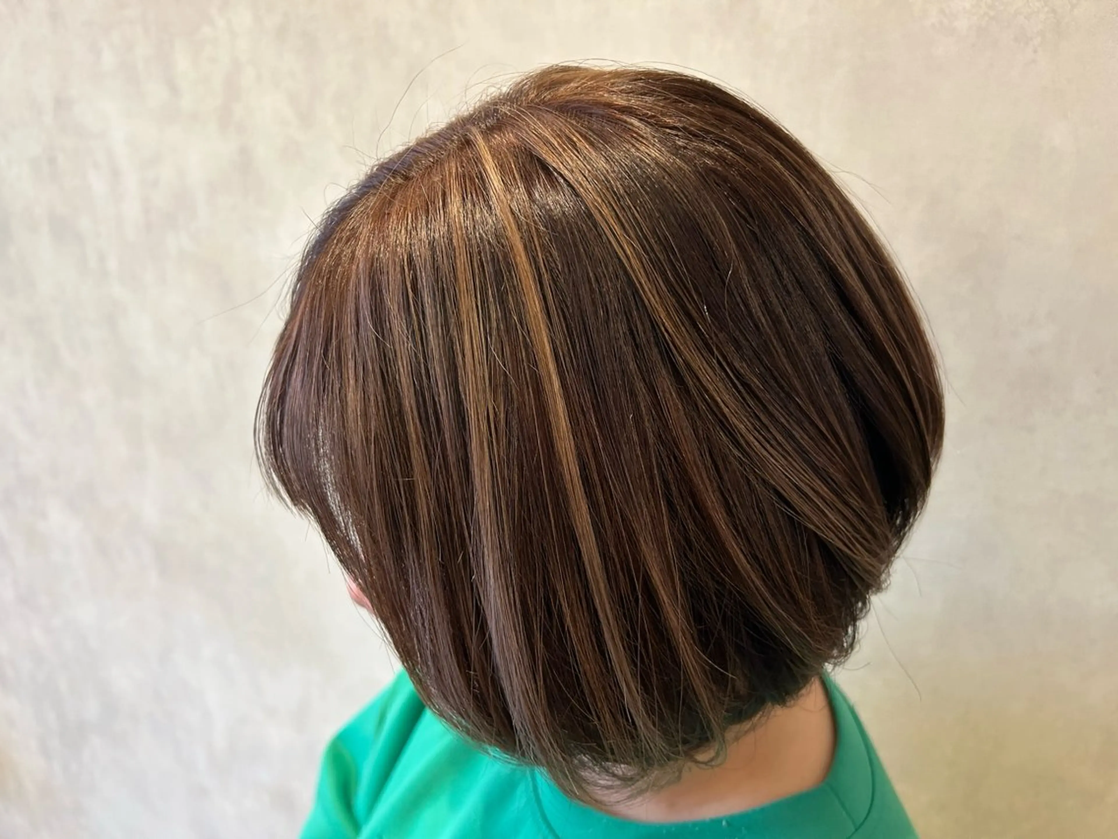 ショート ハイライト きむら はるみのヘアスタイル