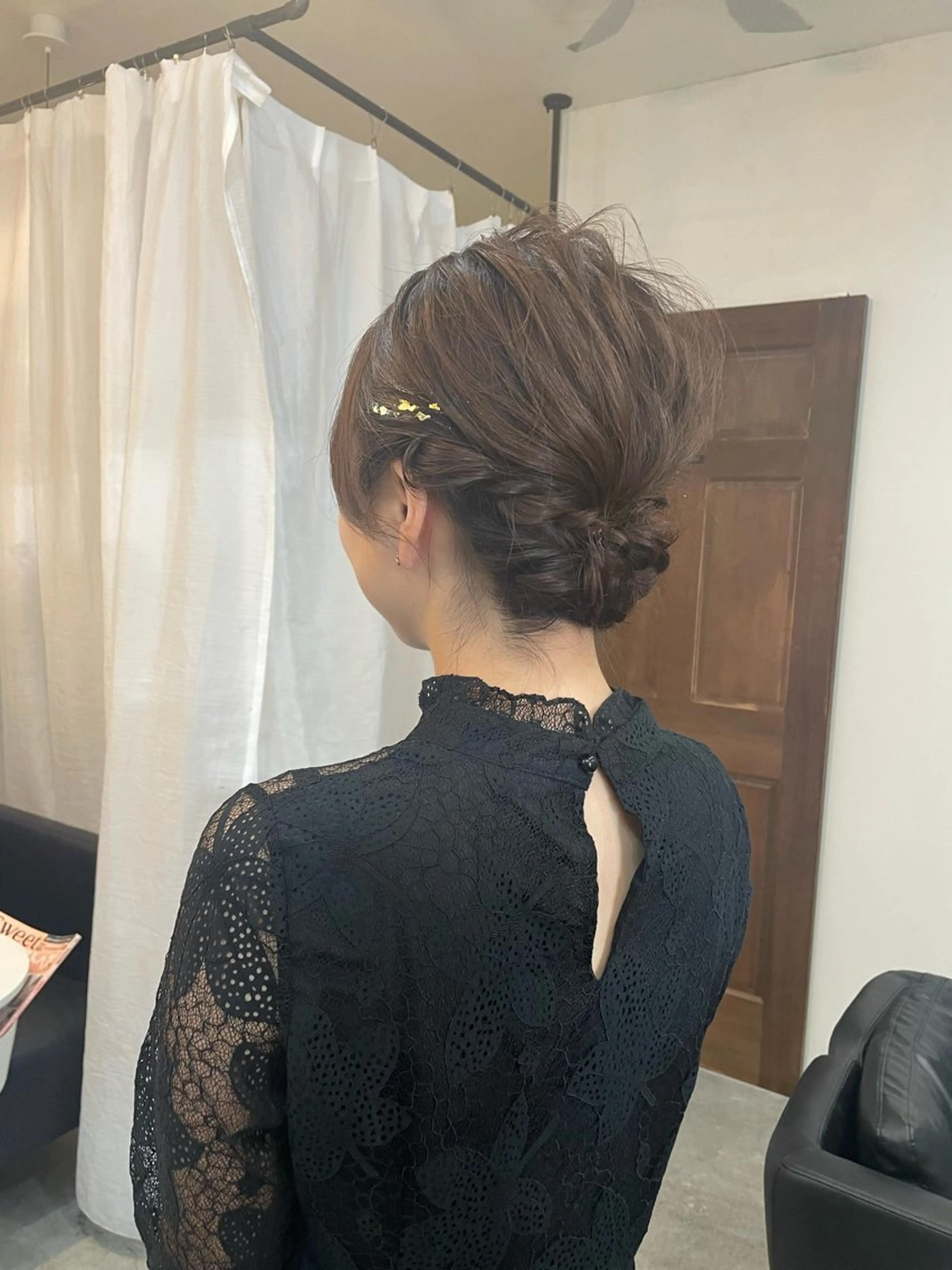 ヘアアレンジ 顔周りカット 🎀サヤカ🎀のヘアスタイル