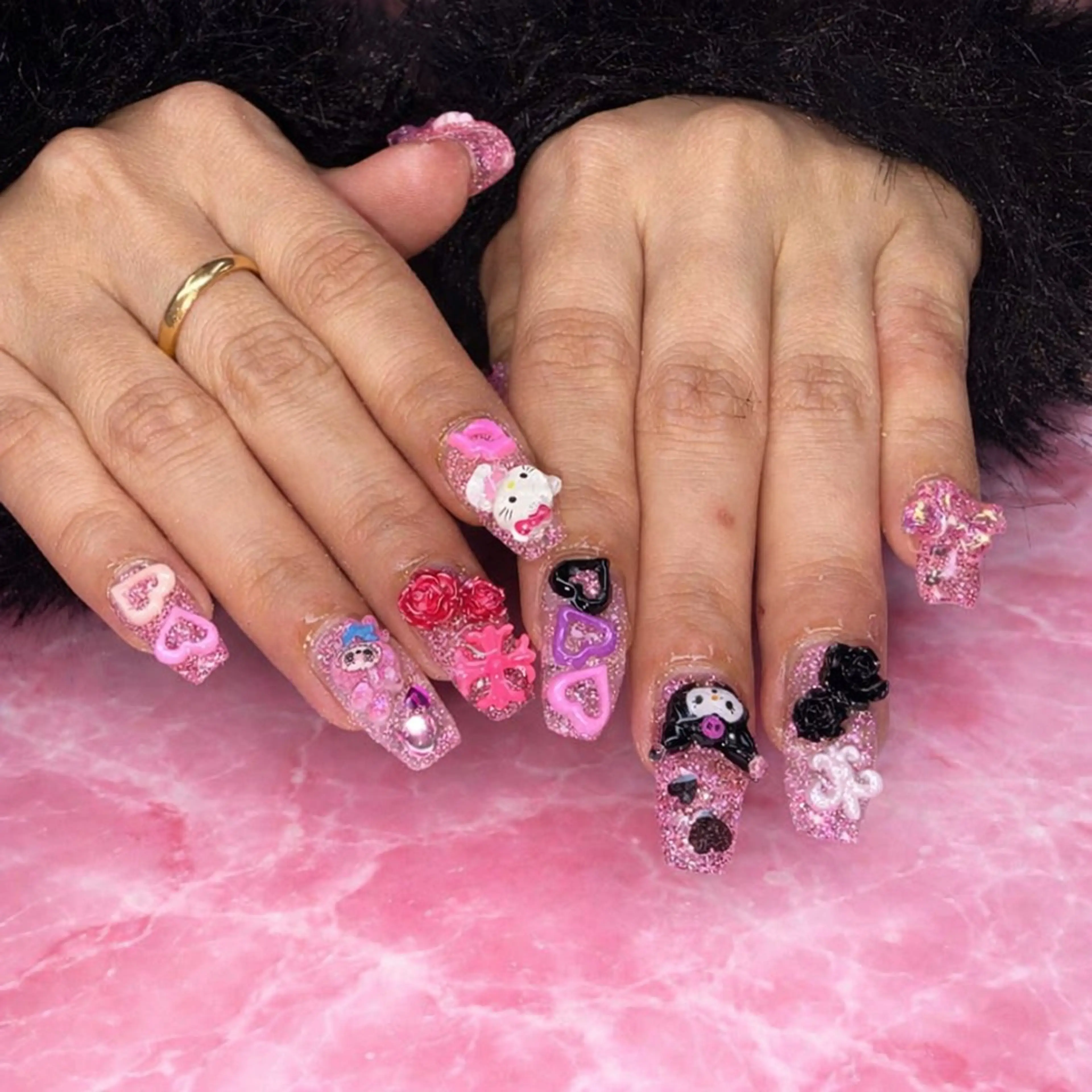 ネイル クリアネイル フラッシュネイル ハンドネイル 松山 碧のエステ・リラクイメージ