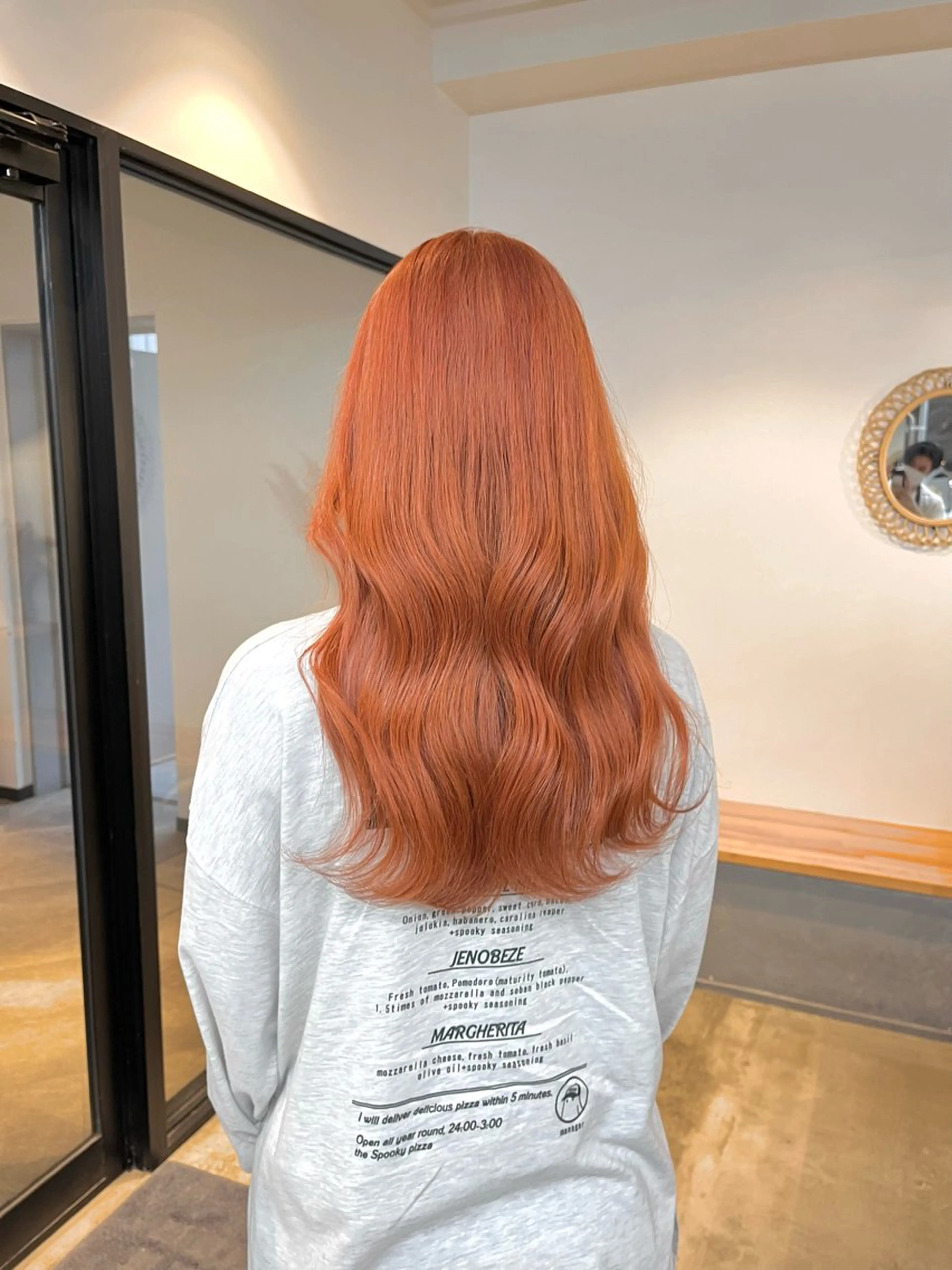 ロング カラー ヘアカラー トリートメント ハイトーンカラ ー/小川のヘアスタイル