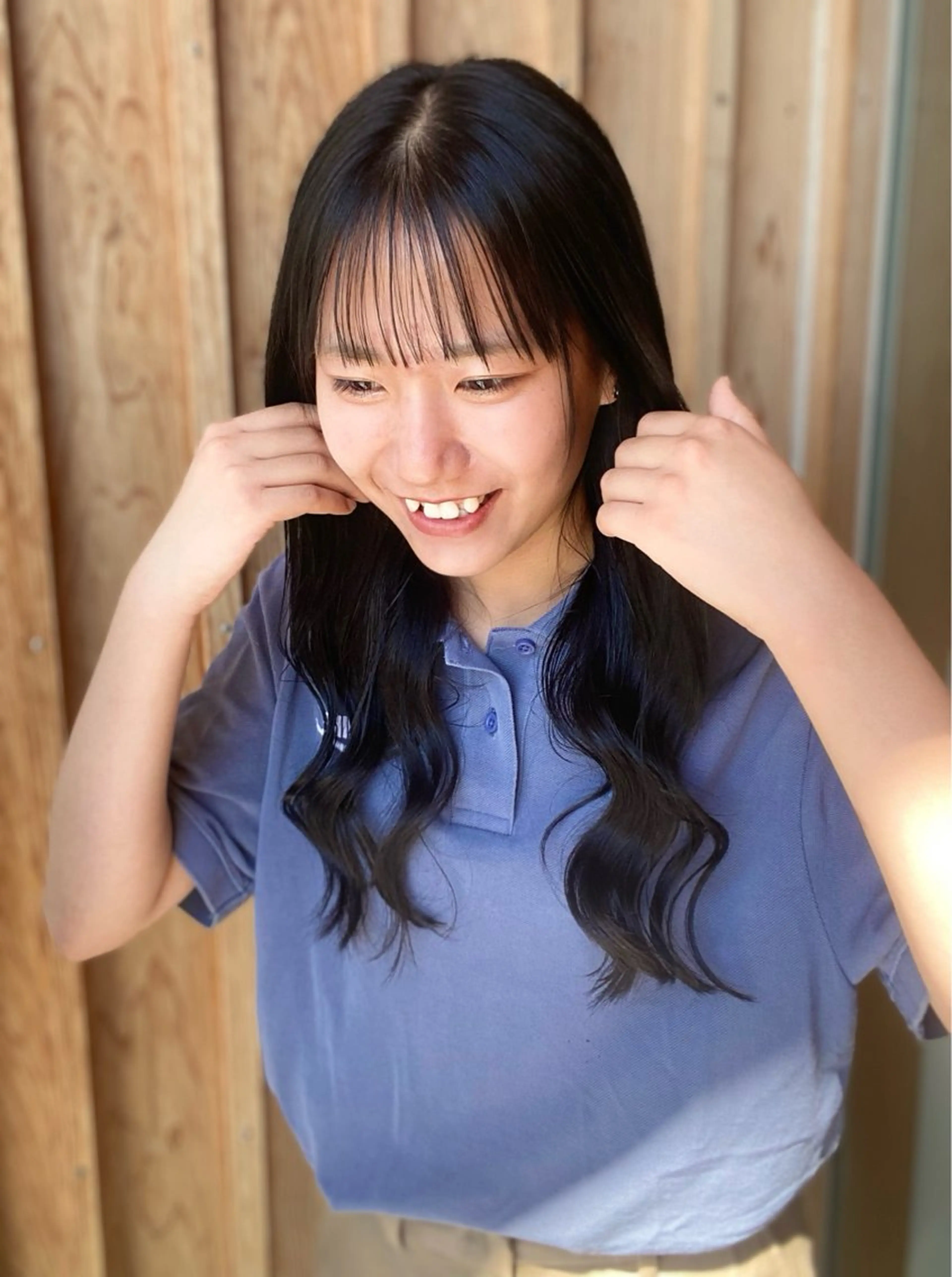 ロング カラー wakana / くびれカットのヘアスタイル