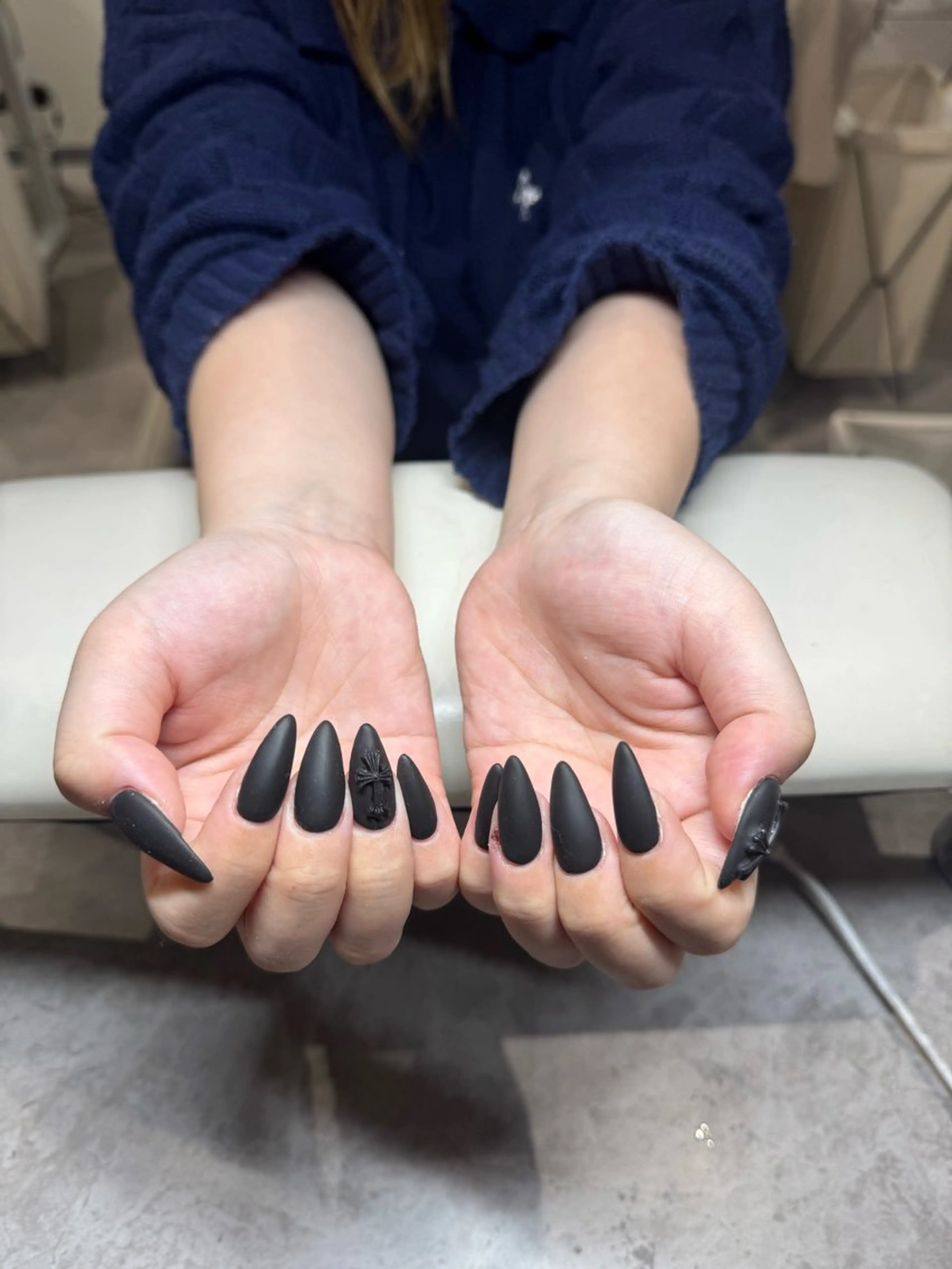 ネイル マットネイル ハンドネイル IROHA NAIL 北村菜帆のネイルデザイン