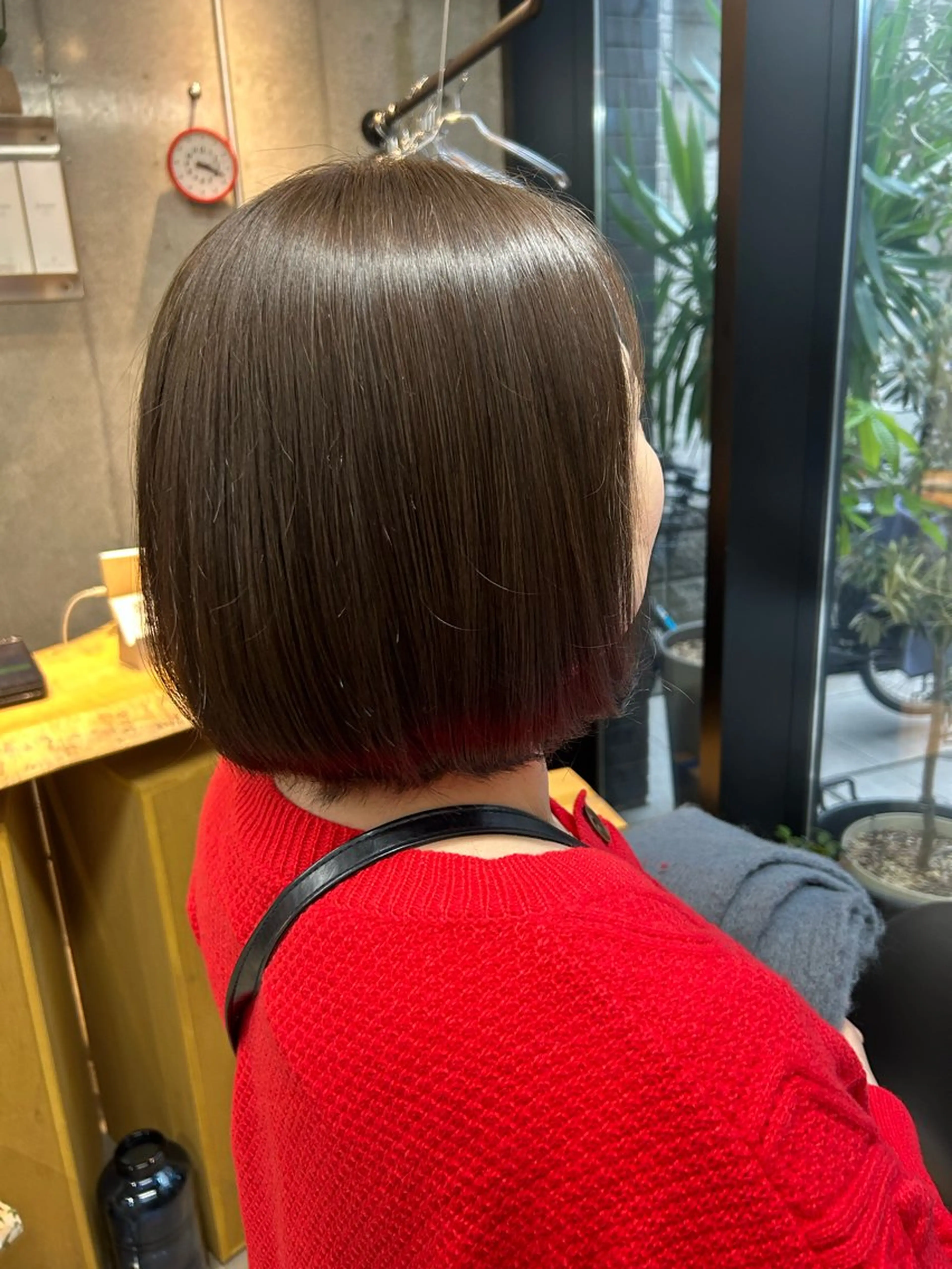 ショート カラー 透明感カラー ヘアカラー アシスタント miyuのヘアスタイル