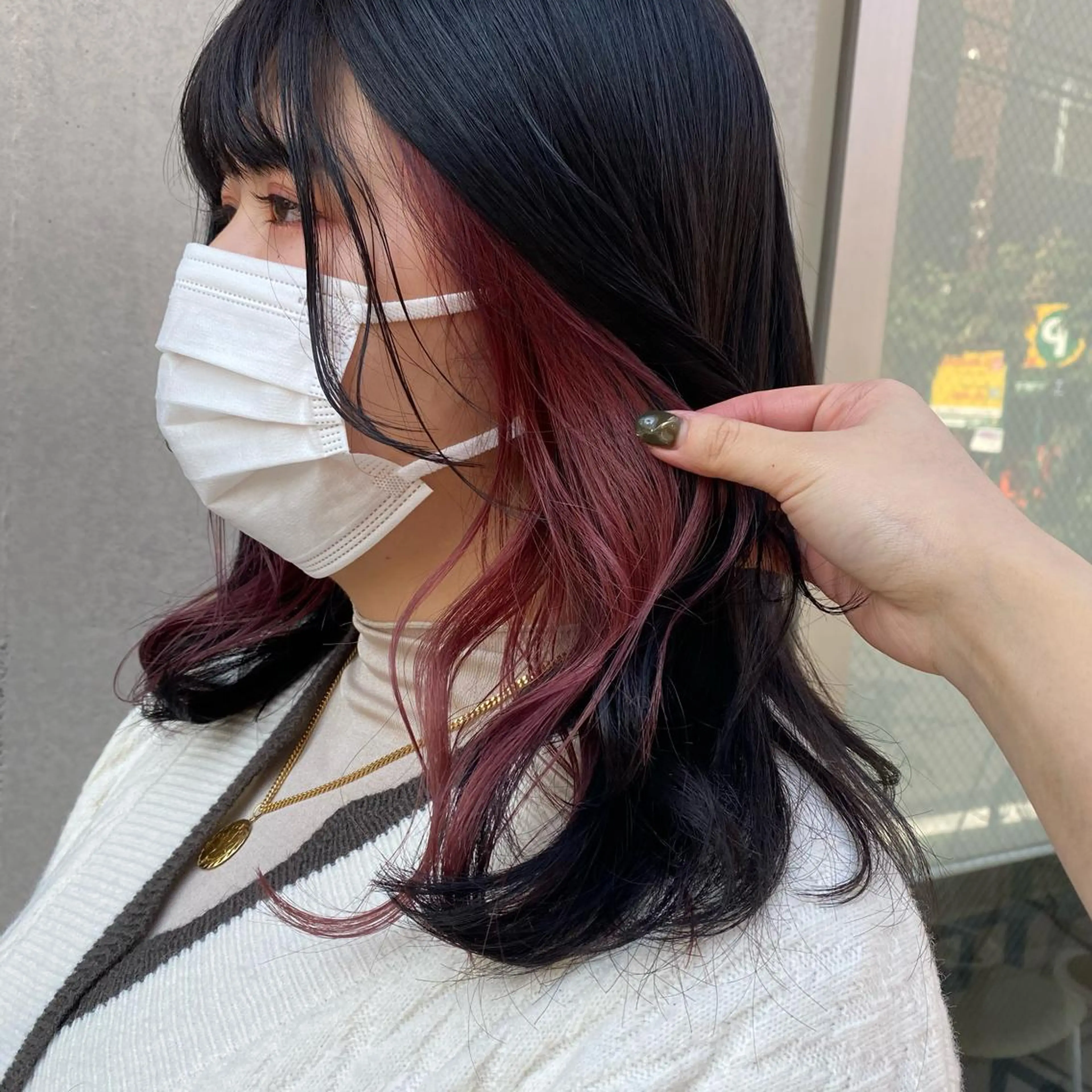 ミディアム カラー 🪭risa 暖色/レイヤー🪭のヘアスタイル