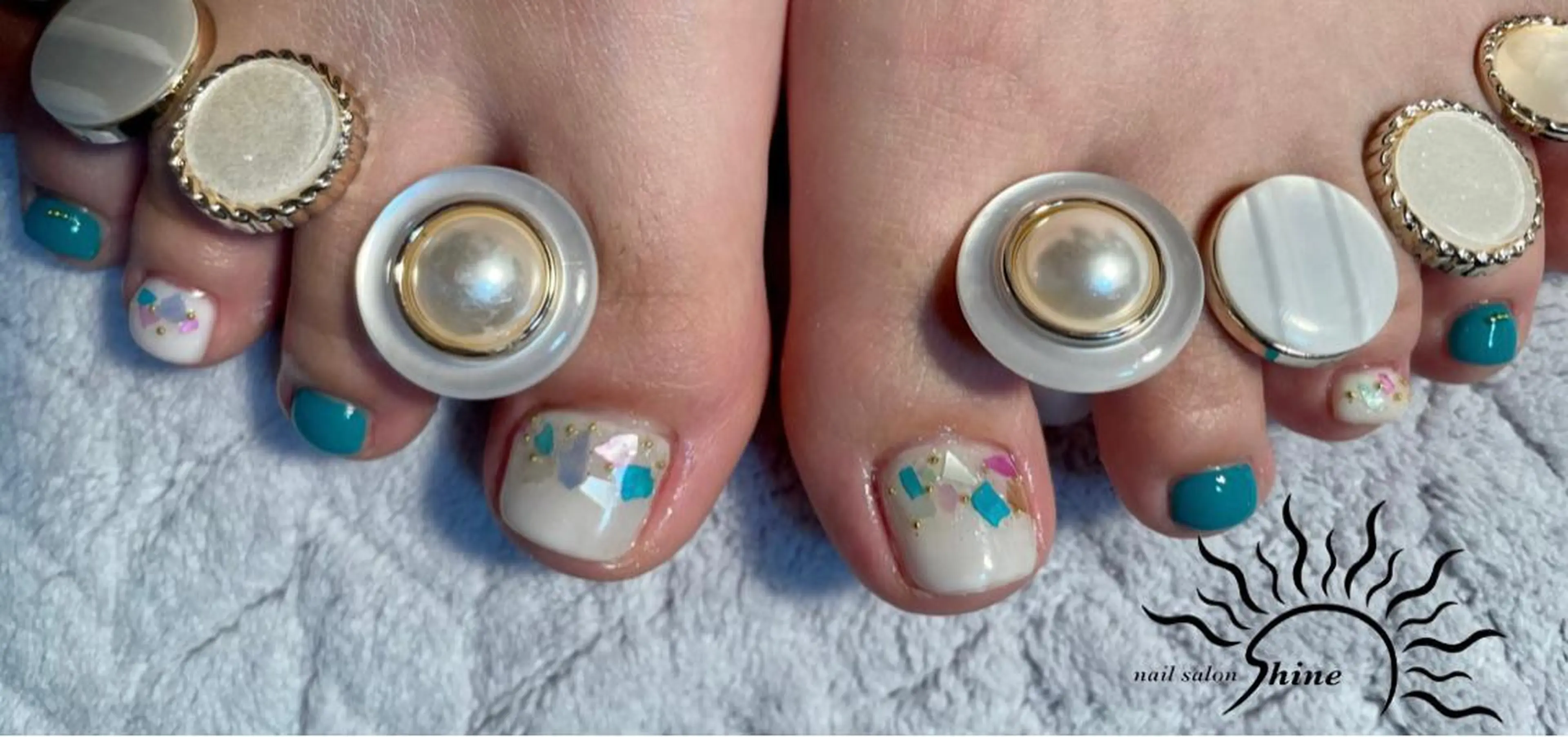 ネイル フットネイル 持ち込み n.s _shineのネイルデザイン