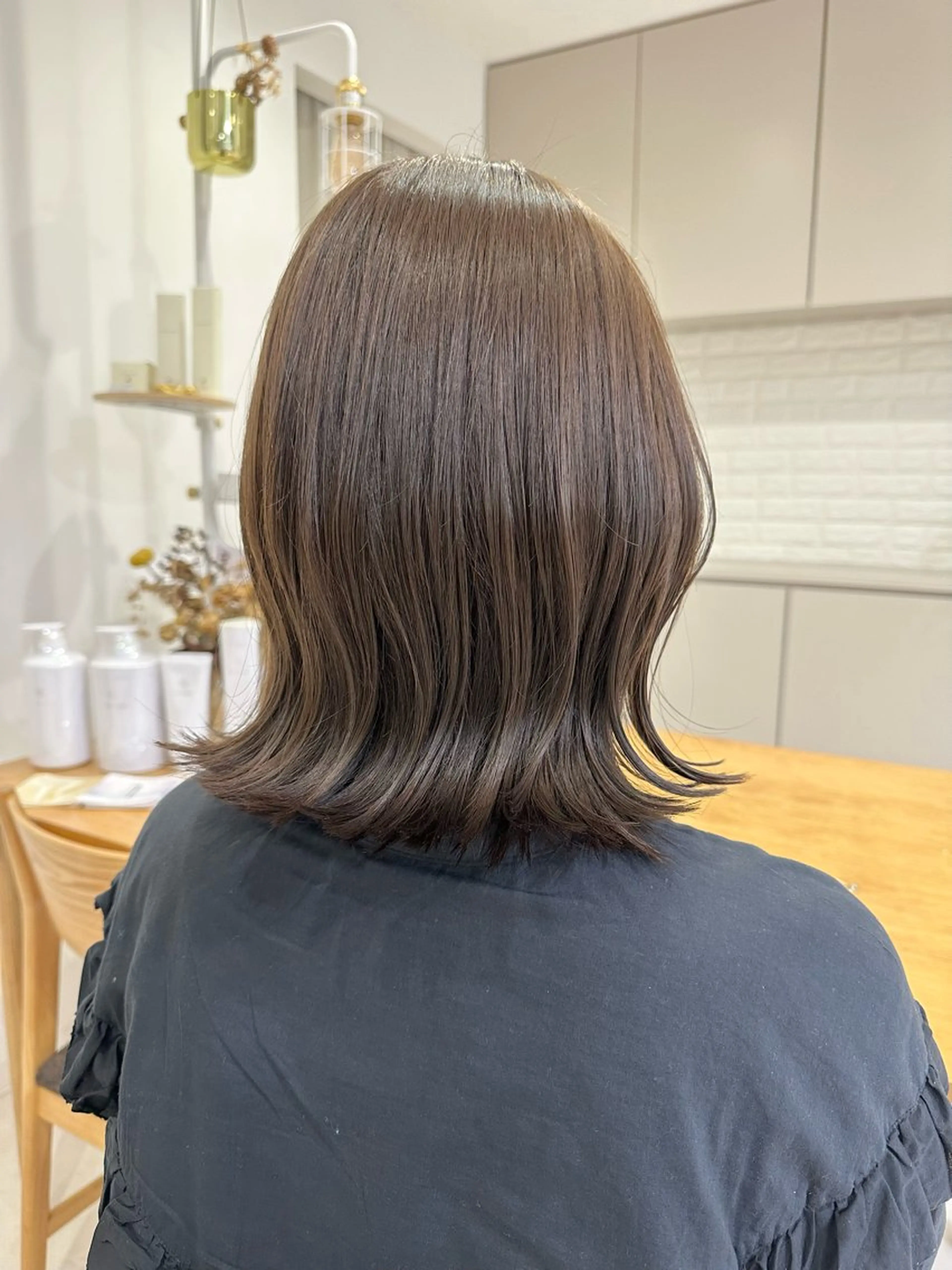 ショート カラー ヘアカラー amoretto miinaのヘアスタイル