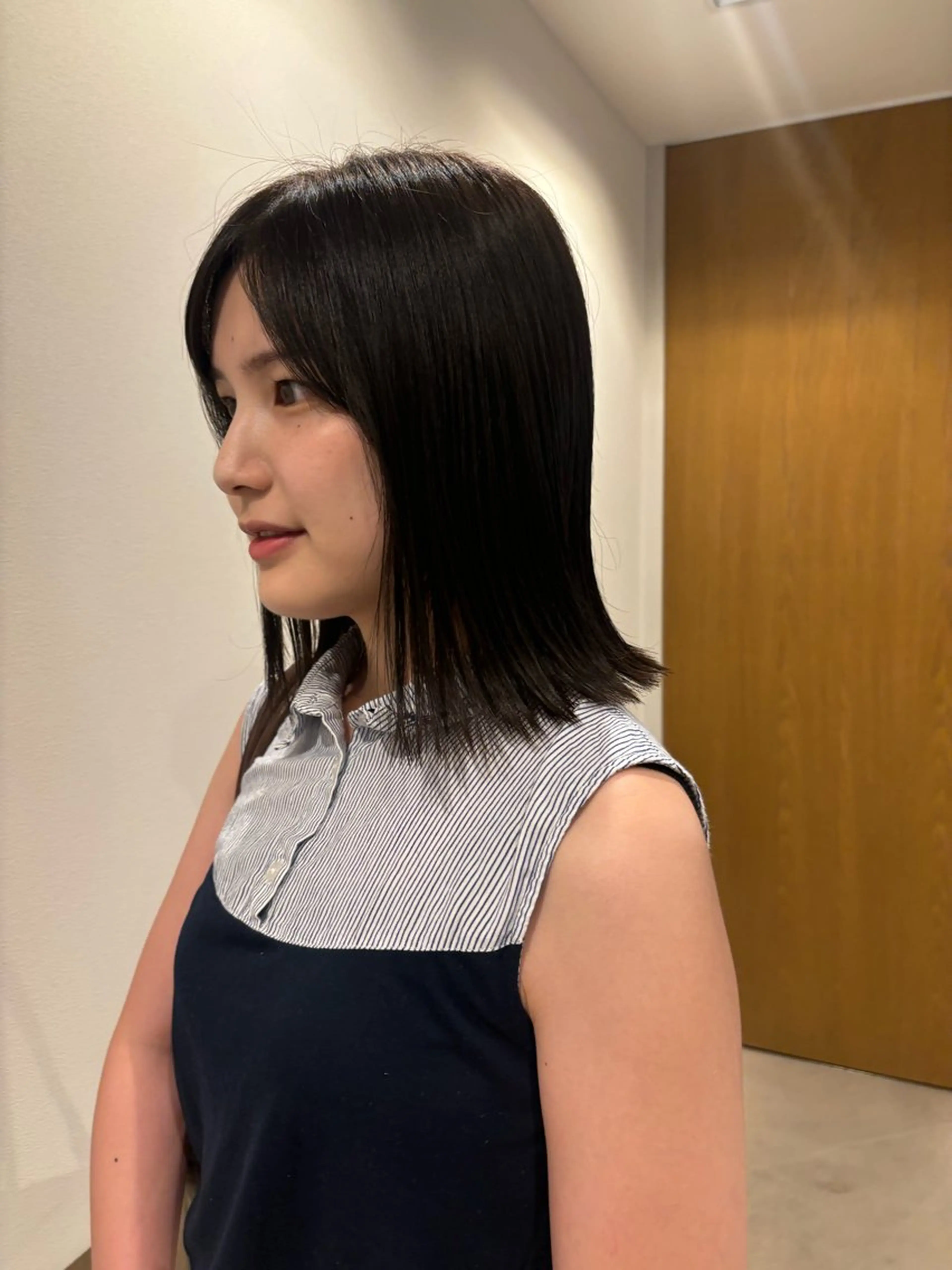 ミディアム カラー カット ヘアカラー トリートメント ヘッドスパ オーガニックカラー/ 表参道/ルカのヘアスタイル