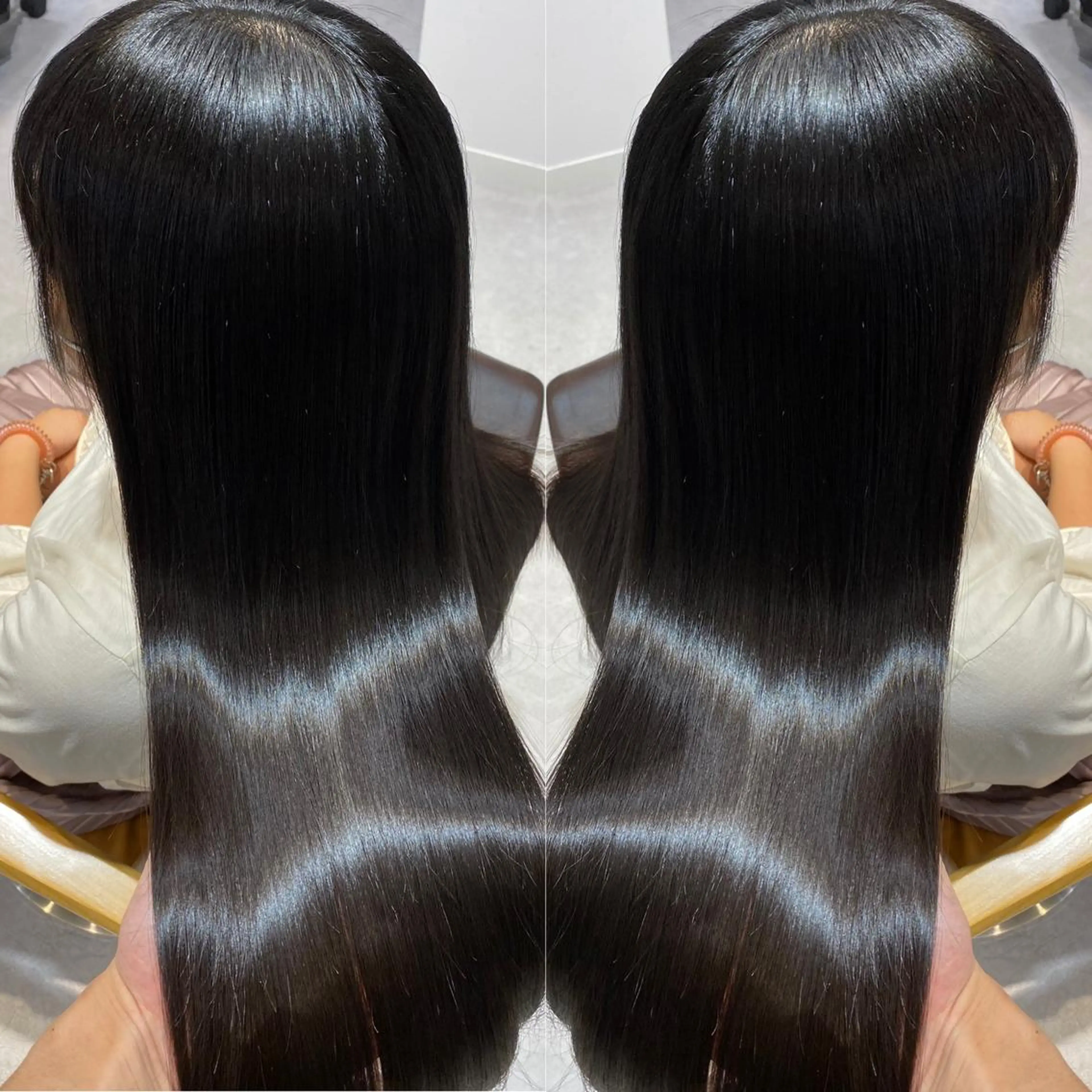 ロング カラー パーマ ヘアアレンジ メンズ キッズ ネイル マツエク・マツパ アクアカラー 髪質改善 トリートメント 新宿/髪質改善/ 美髪矯正✨浅江通友のヘアスタイル