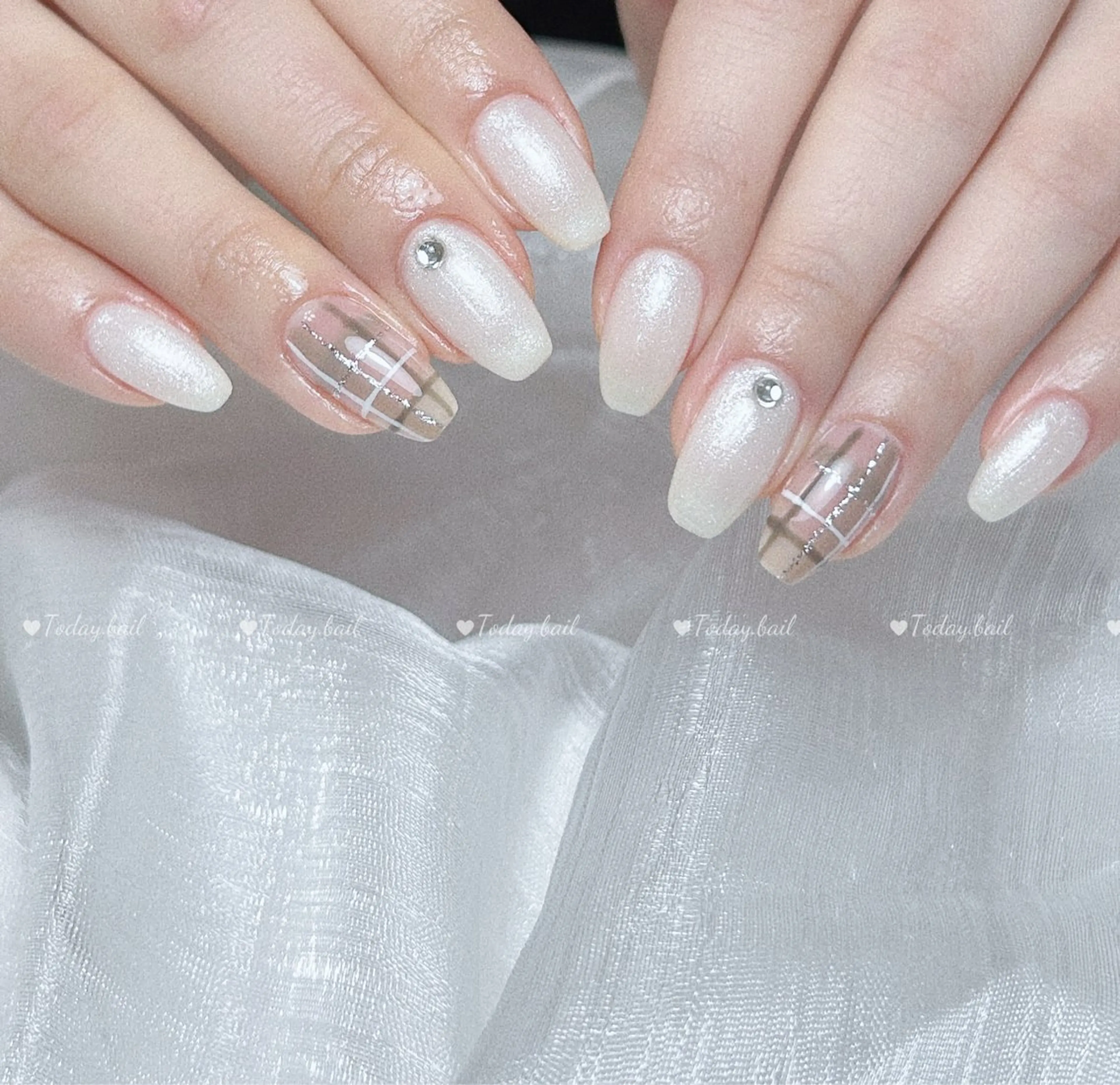 ネイル ハンドネイル 🎀Today nail💅のネイルデザイン