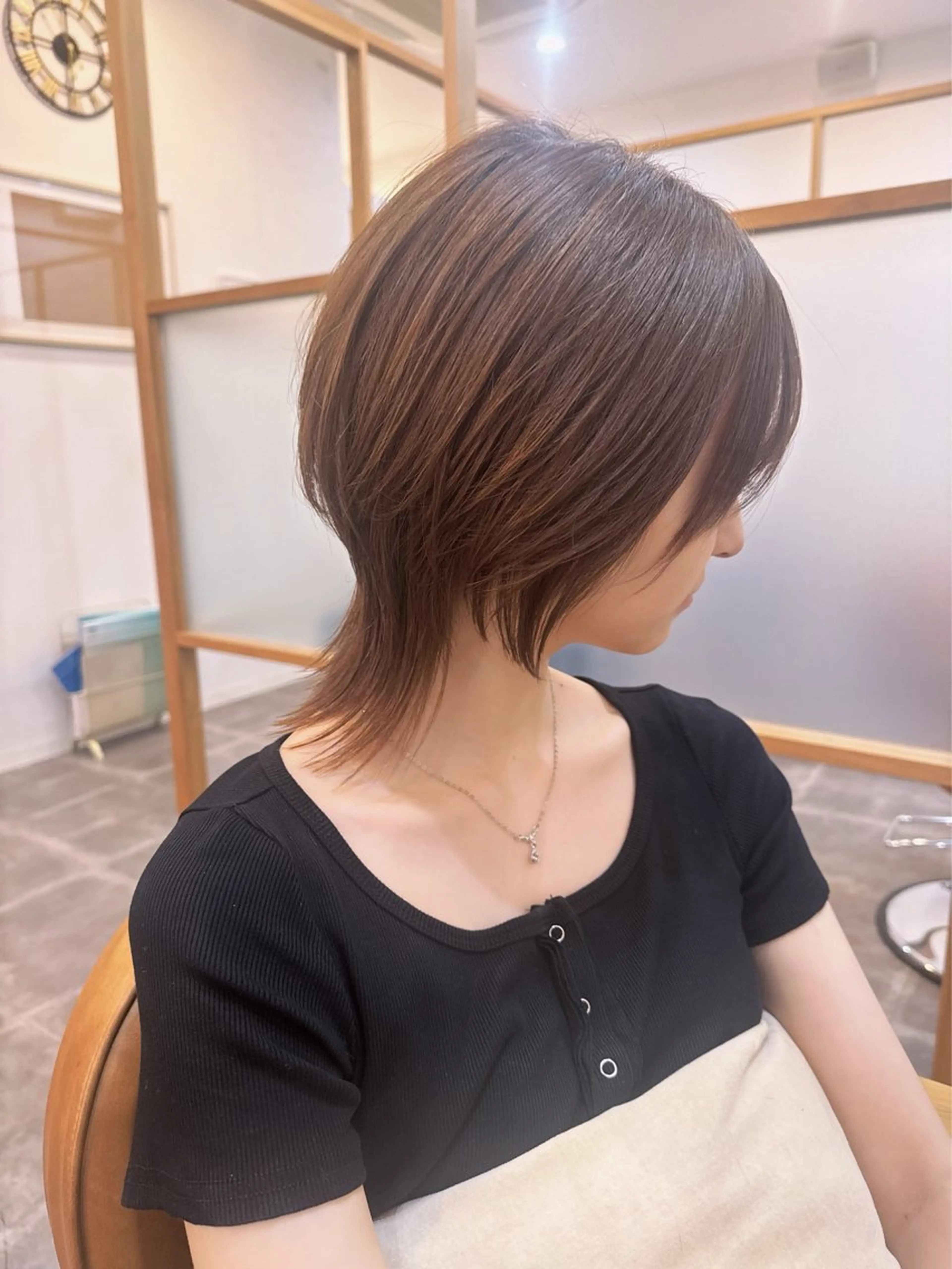 ミディアム Zina 千早店 藤 辰也のヘアスタイル