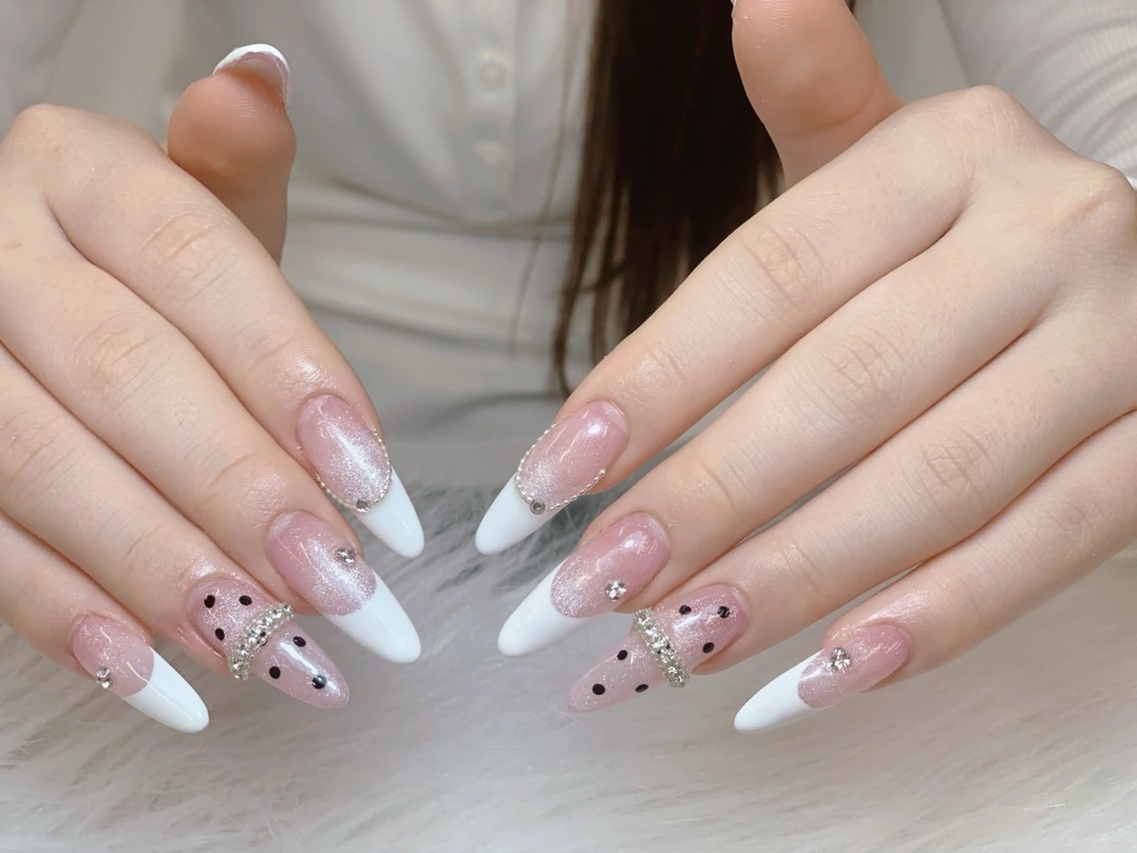 ネイル ハンドネイル ゴテゴテネイル JRのネイルデザイン