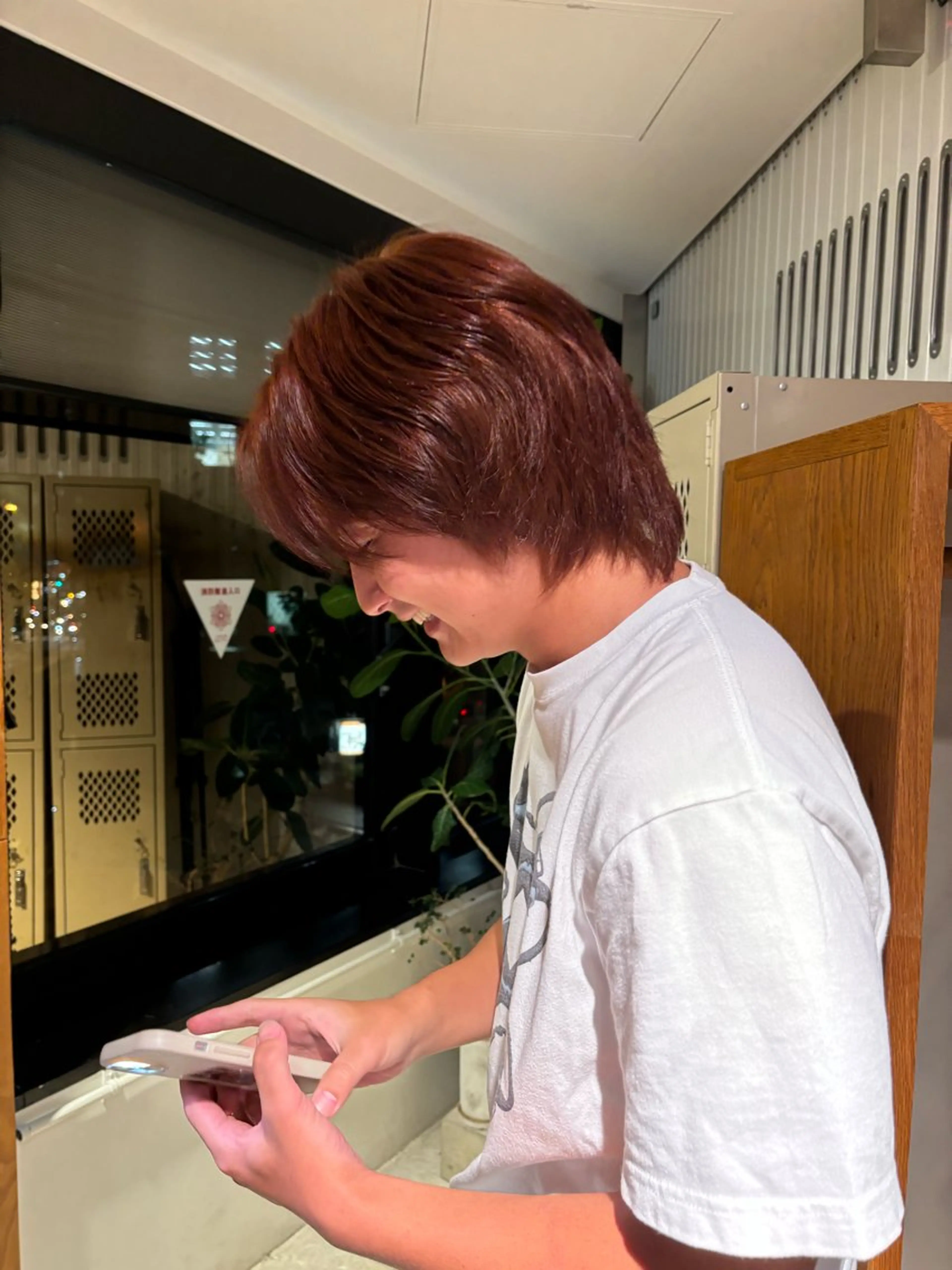 カラー ヘアカラー サ エのヘアスタイル