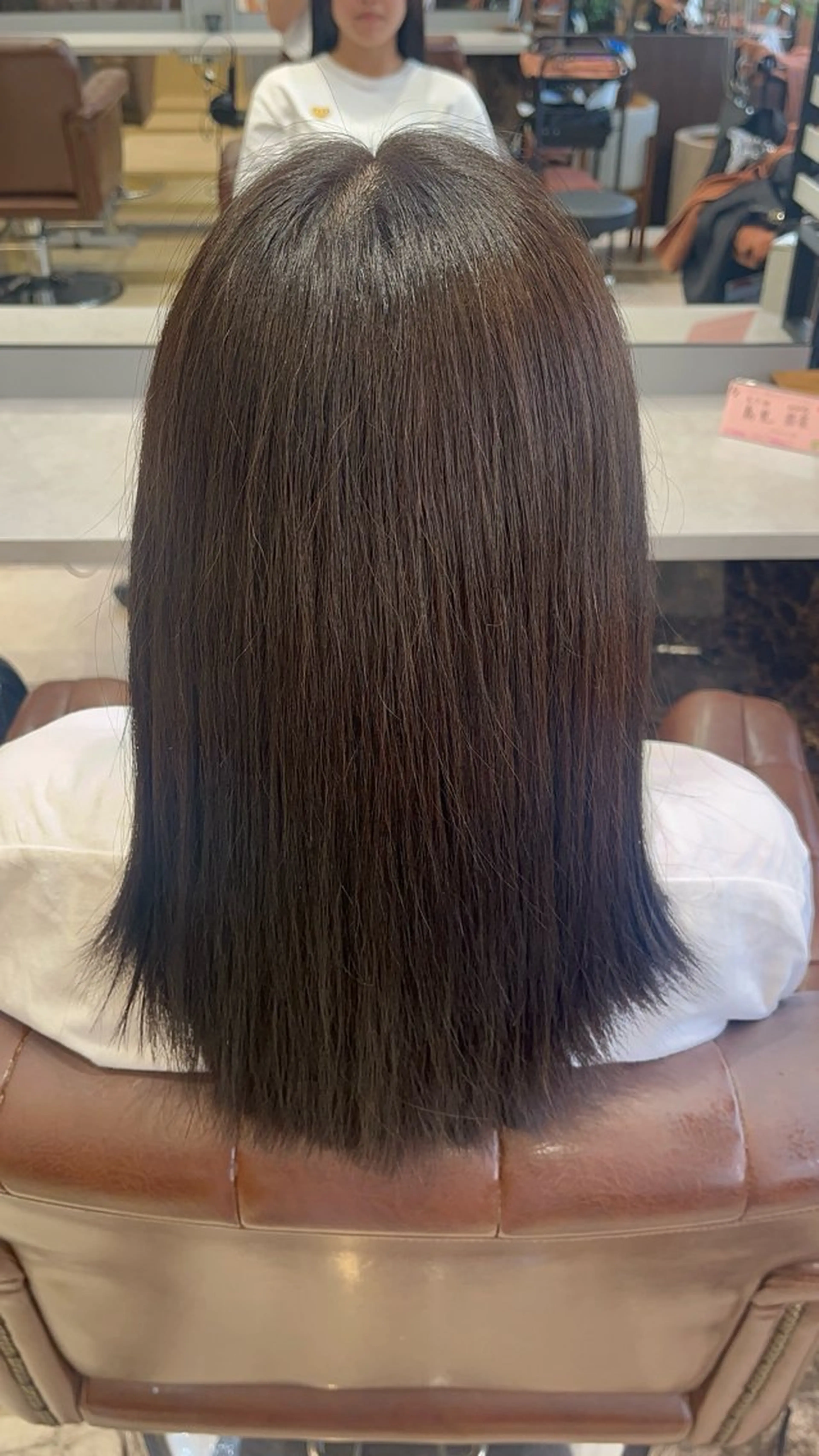 ロング カラー トリートメント 鳥見 若菜のヘアスタイル