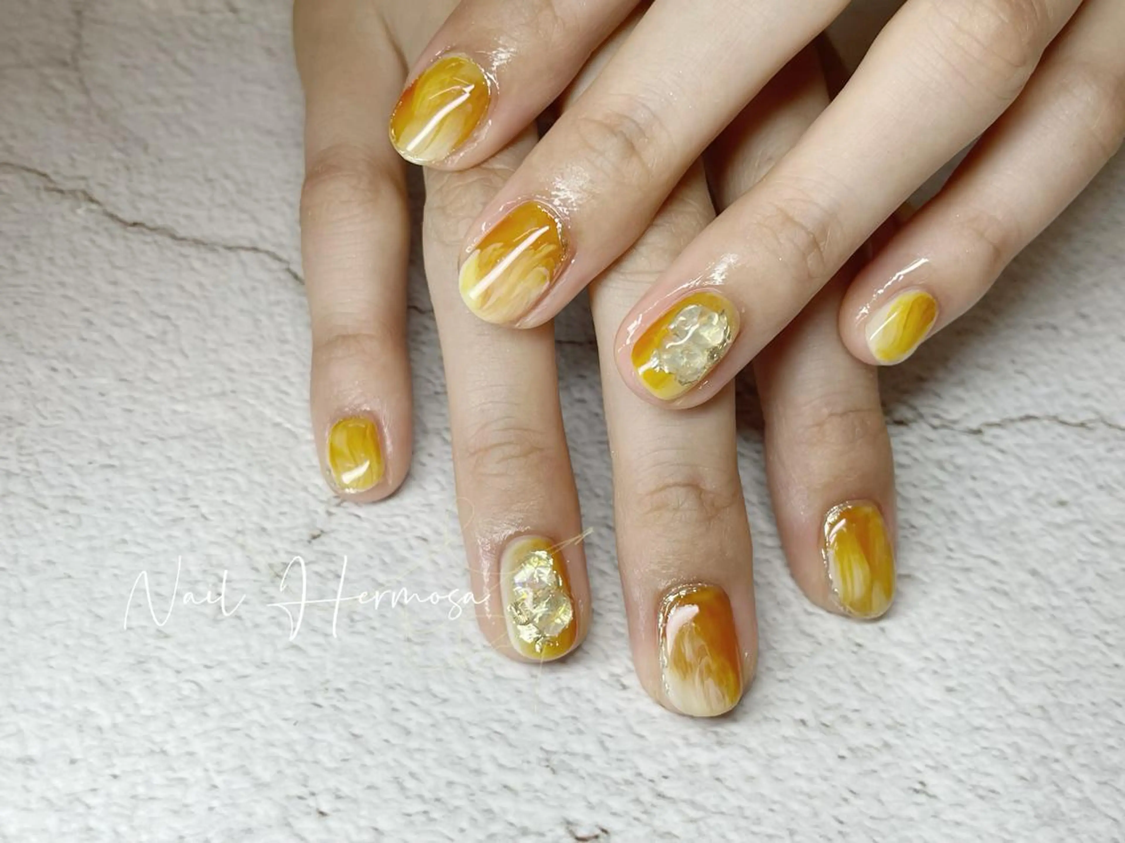 ネイル 桜ネイル 長さ出し フラッシュネイル フラワーネイル フットネイル ハンドネイル ネイル エルモサのネイルデザイン