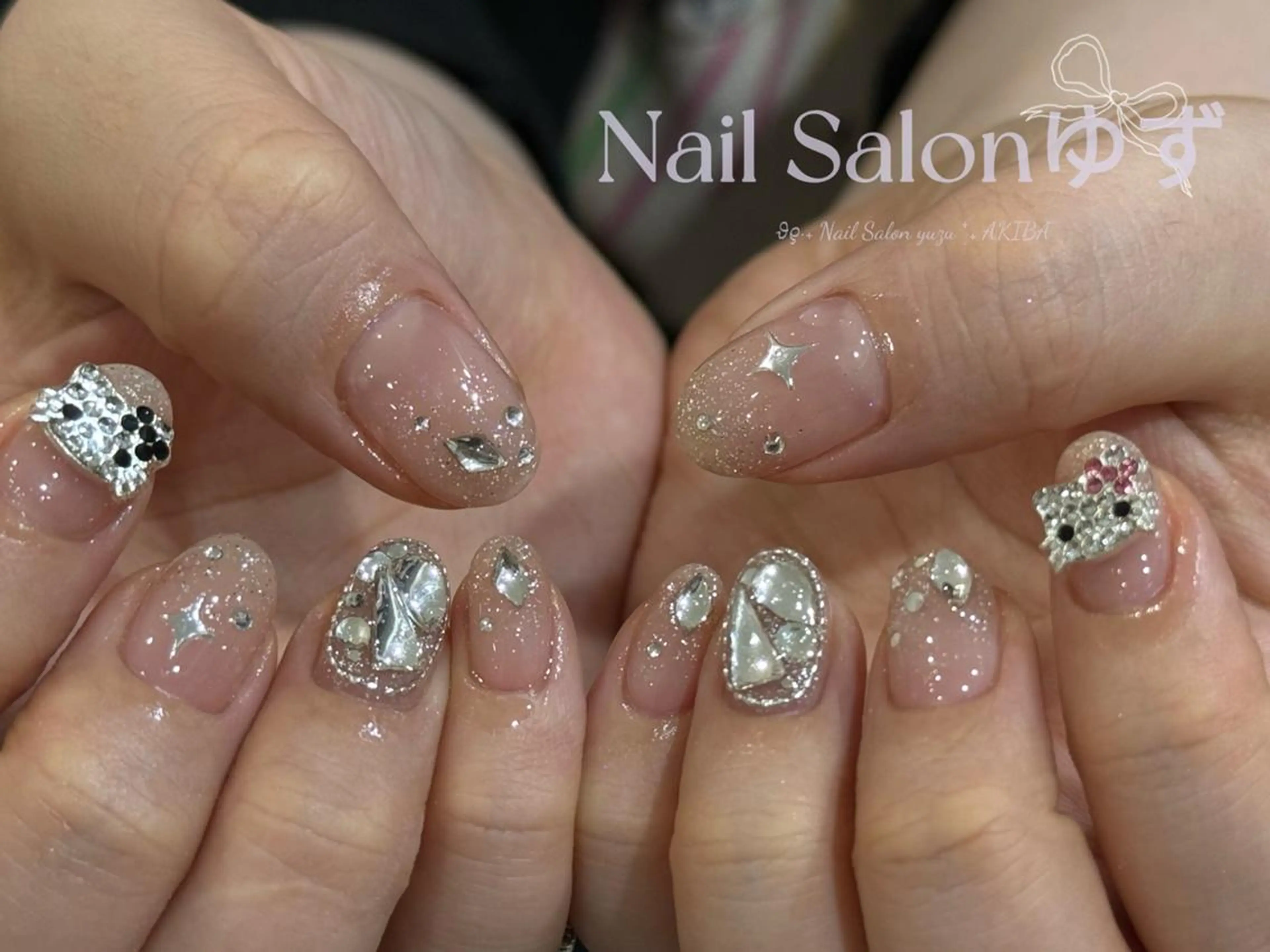 ネイル ハンドネイル MAKI💚💚💚 秋葉原.のネイルデザイン