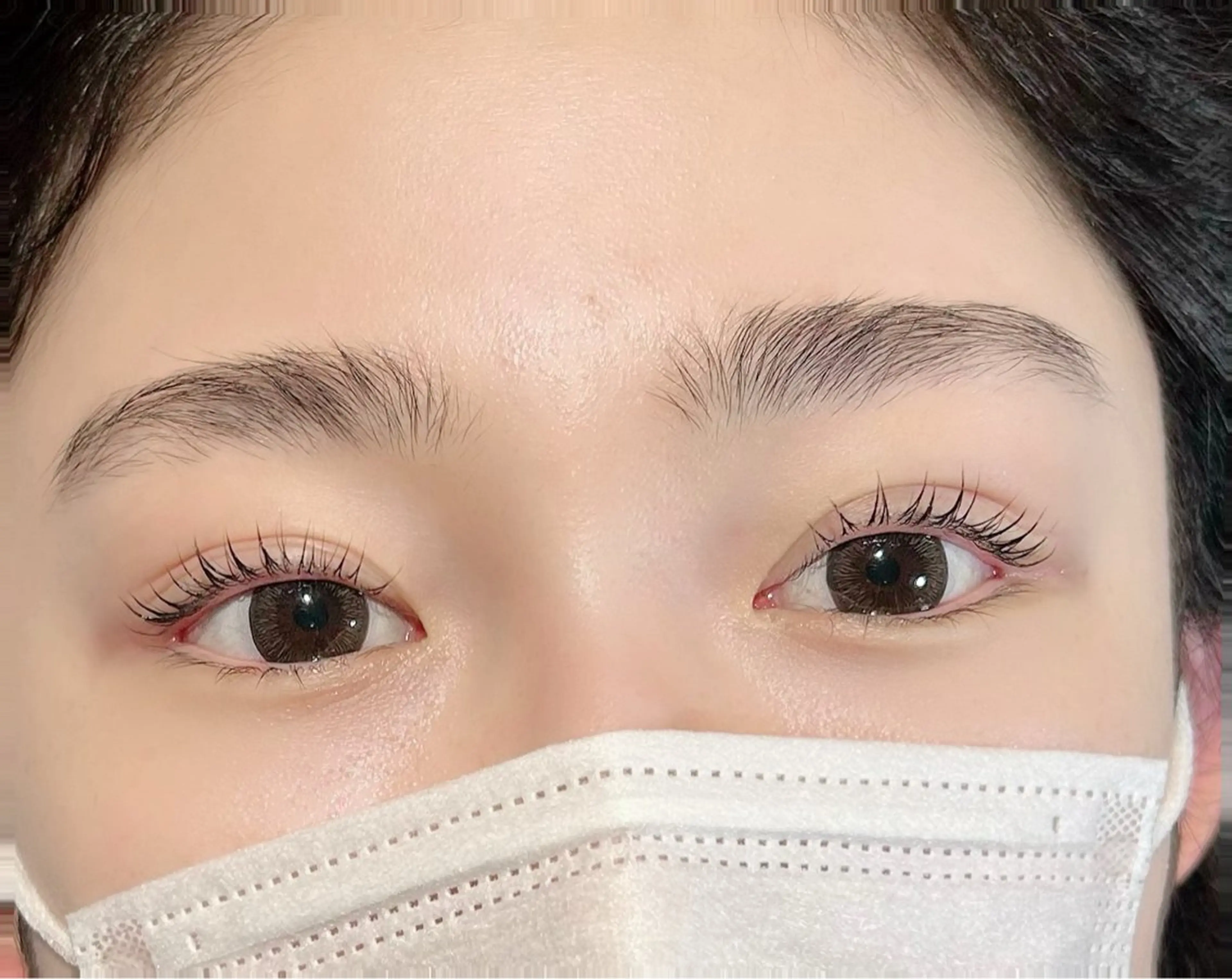 マツエク・マツパ 束感まつ毛 韓国風マツエク 一重×まつ毛パーマ some some some3🦄手銭のマツエク・マツパデザイン