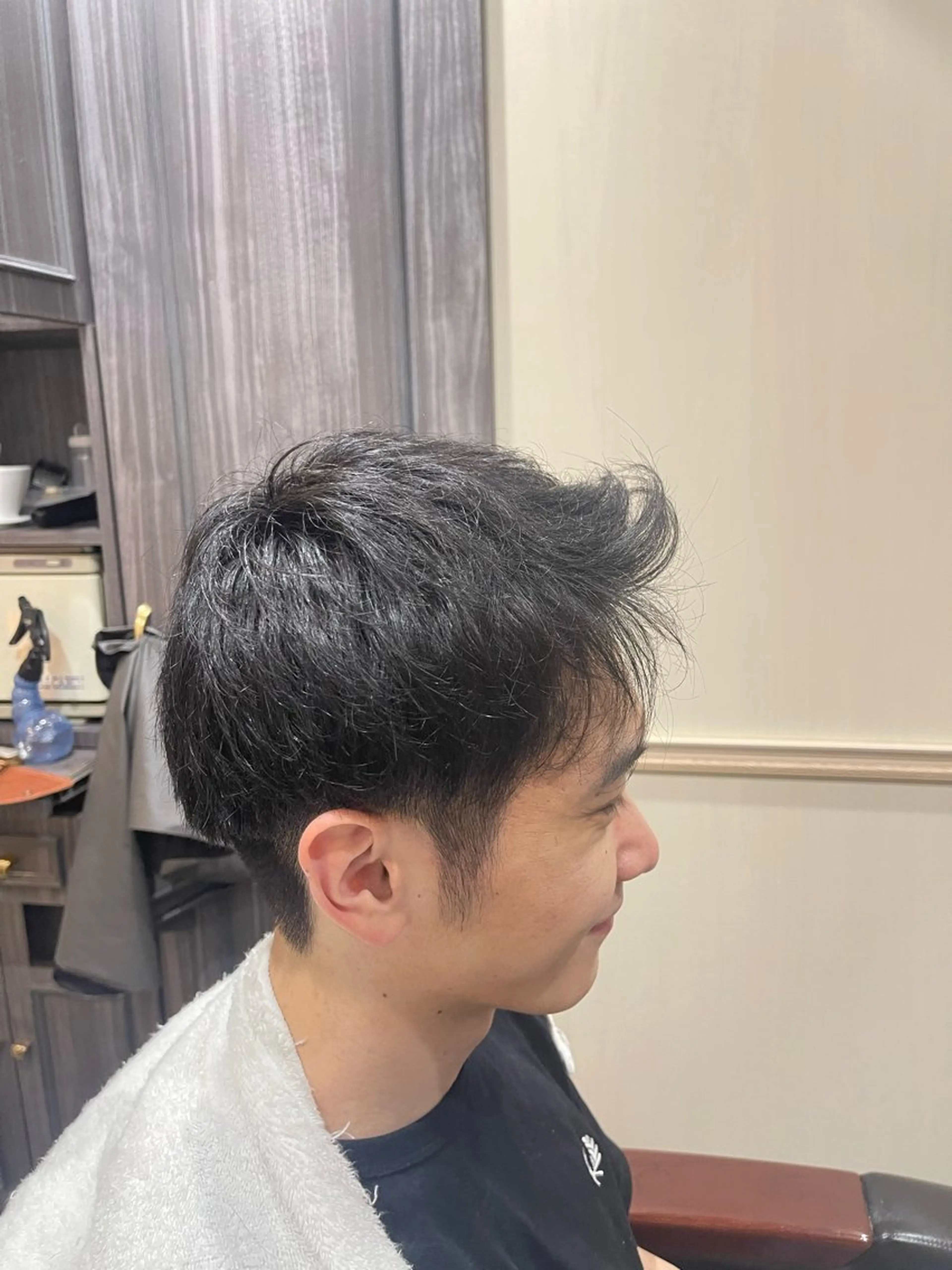 ミディアム 💈無料メンズカット 💈大岩暉弥のヘアスタイル