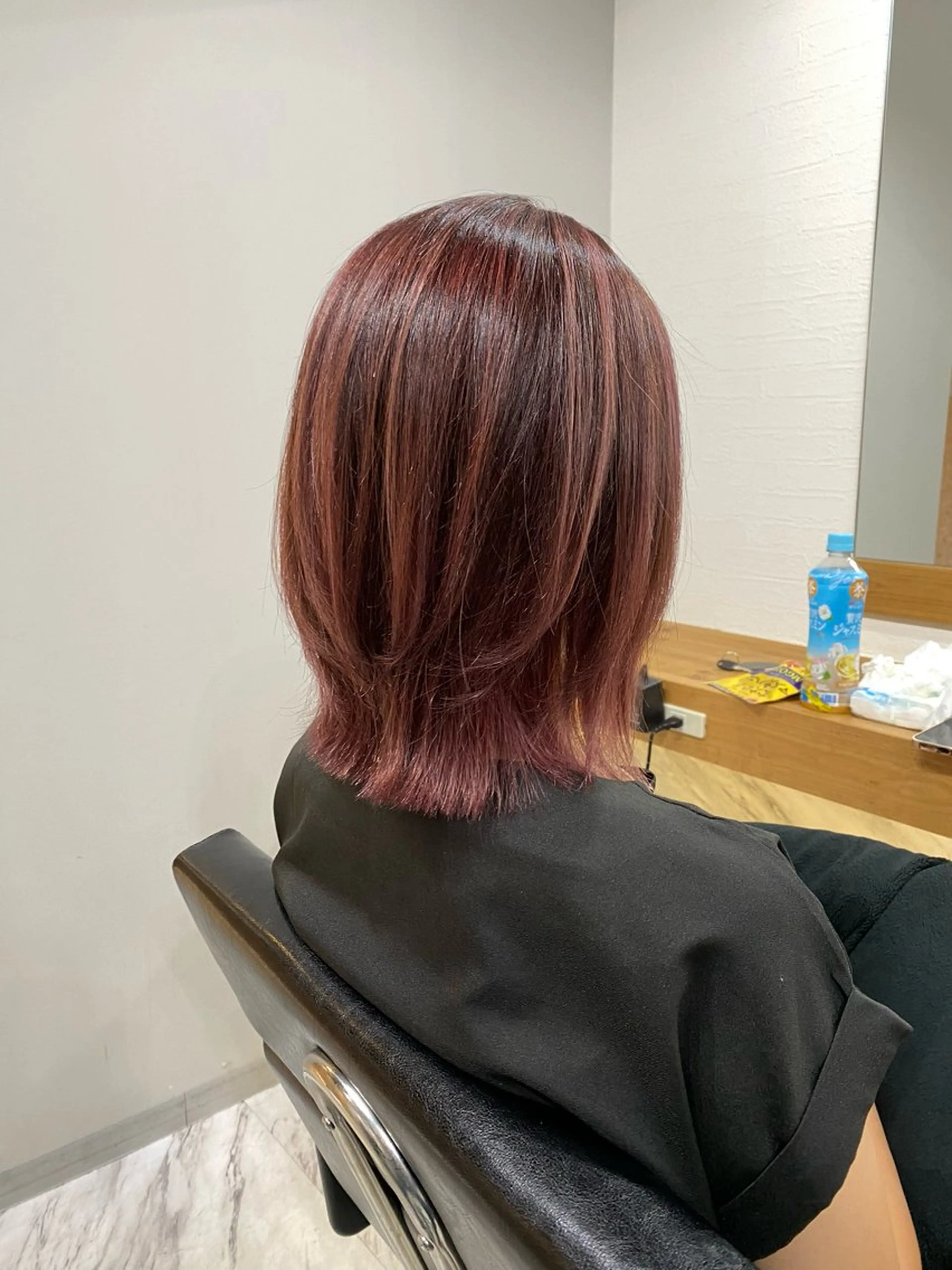 ミディアム カラー IwAsh✄﻿ アオイのヘアスタイル