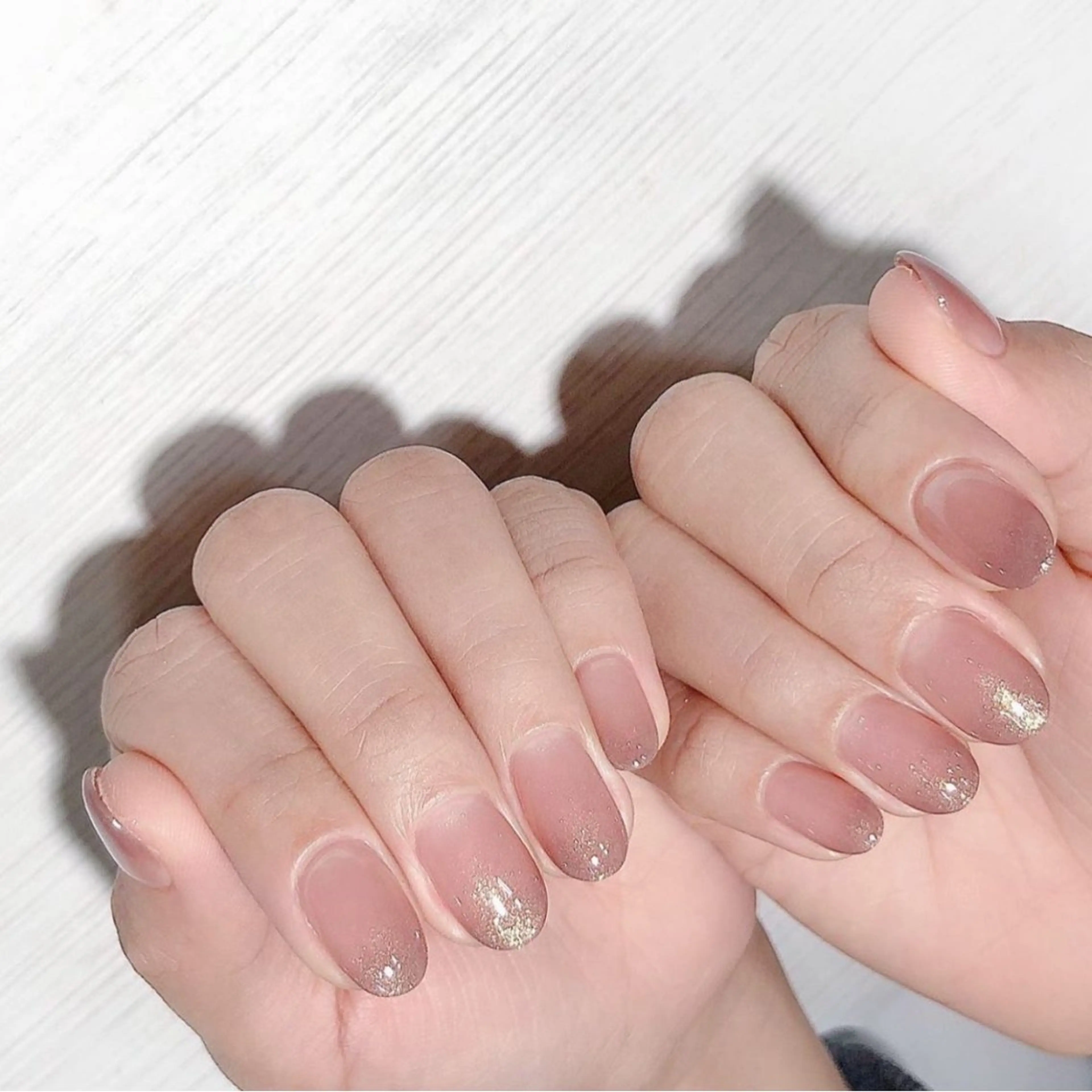 ネイル チークネイル 桜ネイル 長さ出し フットネイル ジェルネイル ハンドネイル Maika's nailのネイルデザイン