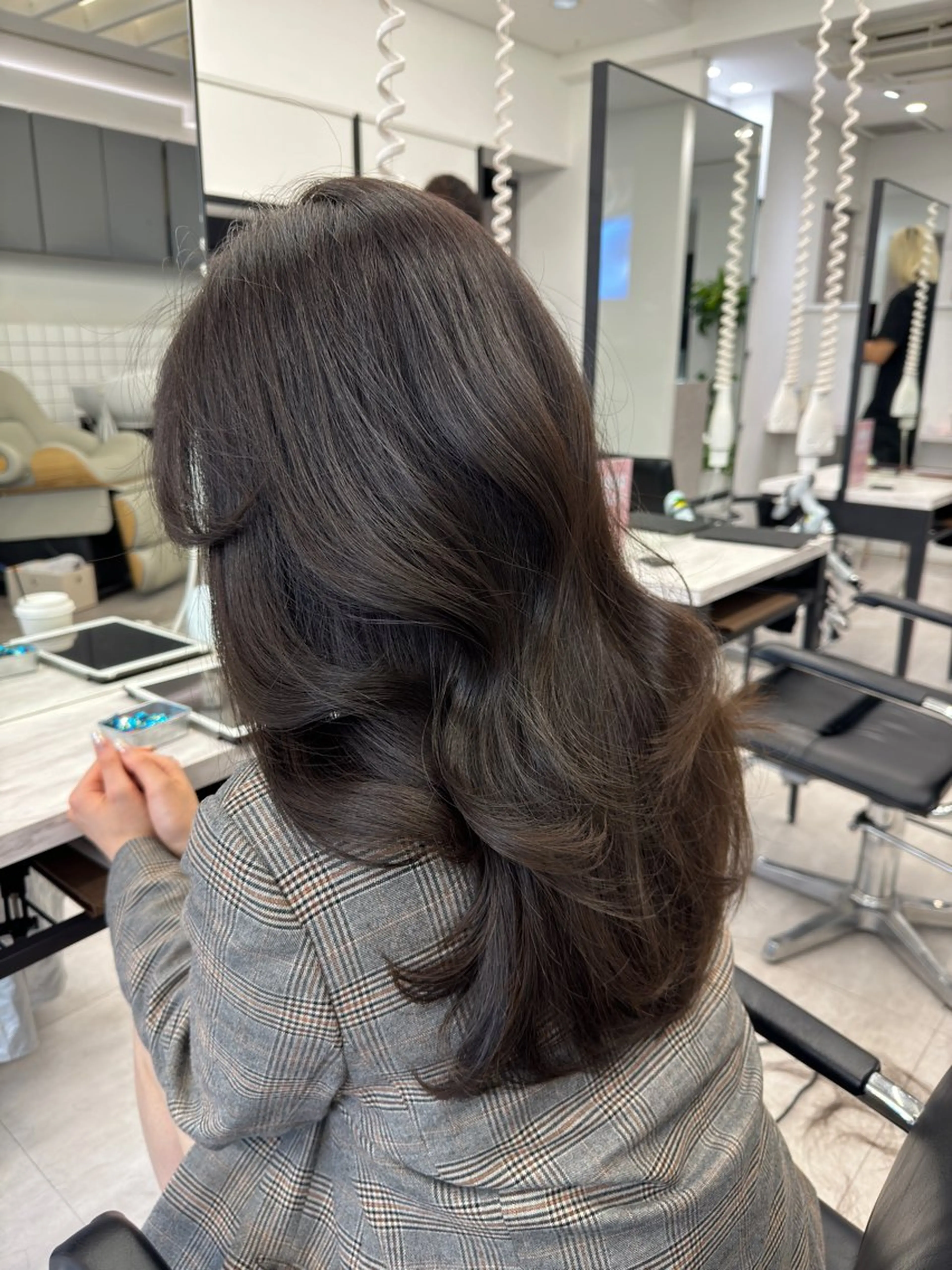 ロング 映える顔まわり/前髪 特化 💗 ユキマのヘアスタイル