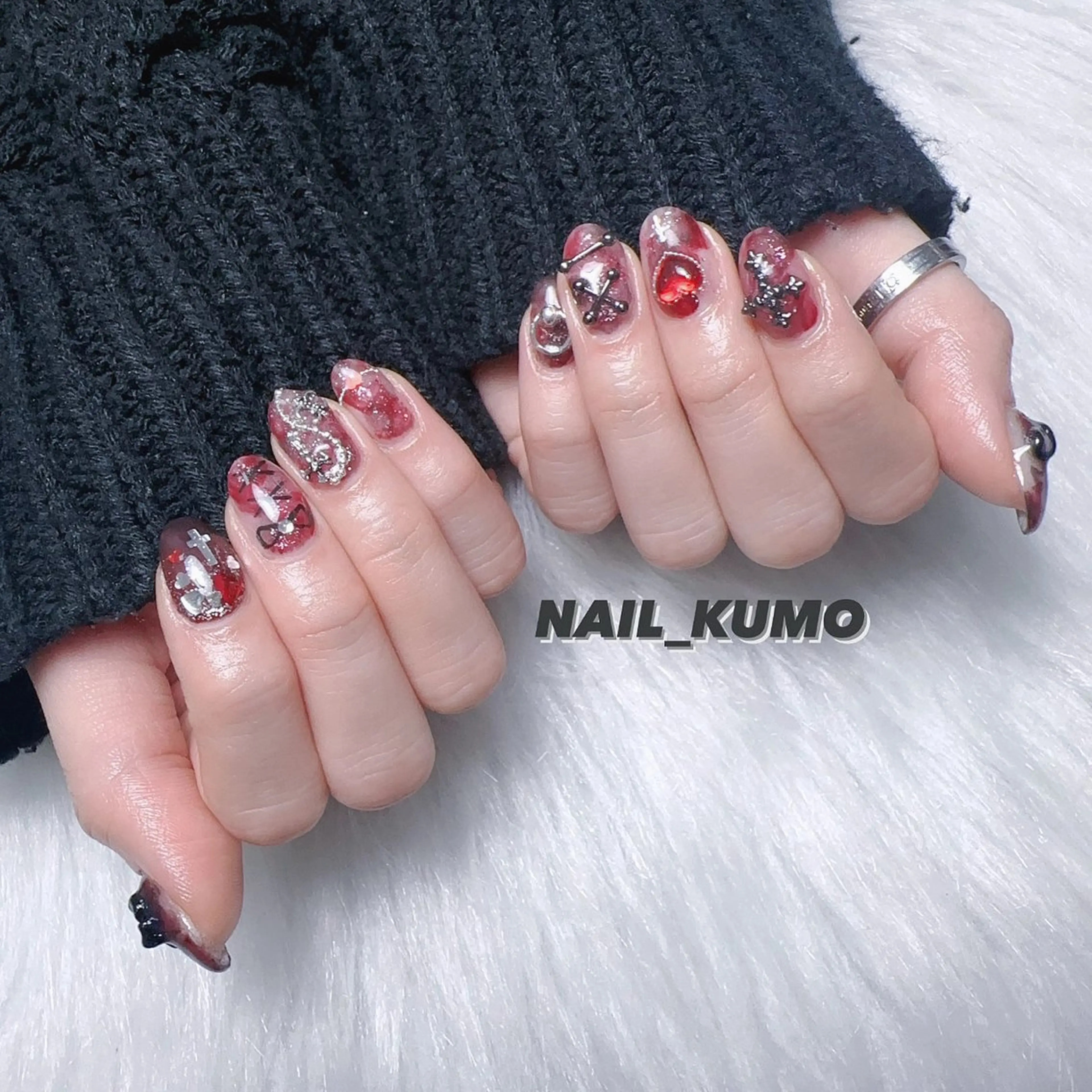 ネイル SunNail ステラ推しネイルのネイルデザイン