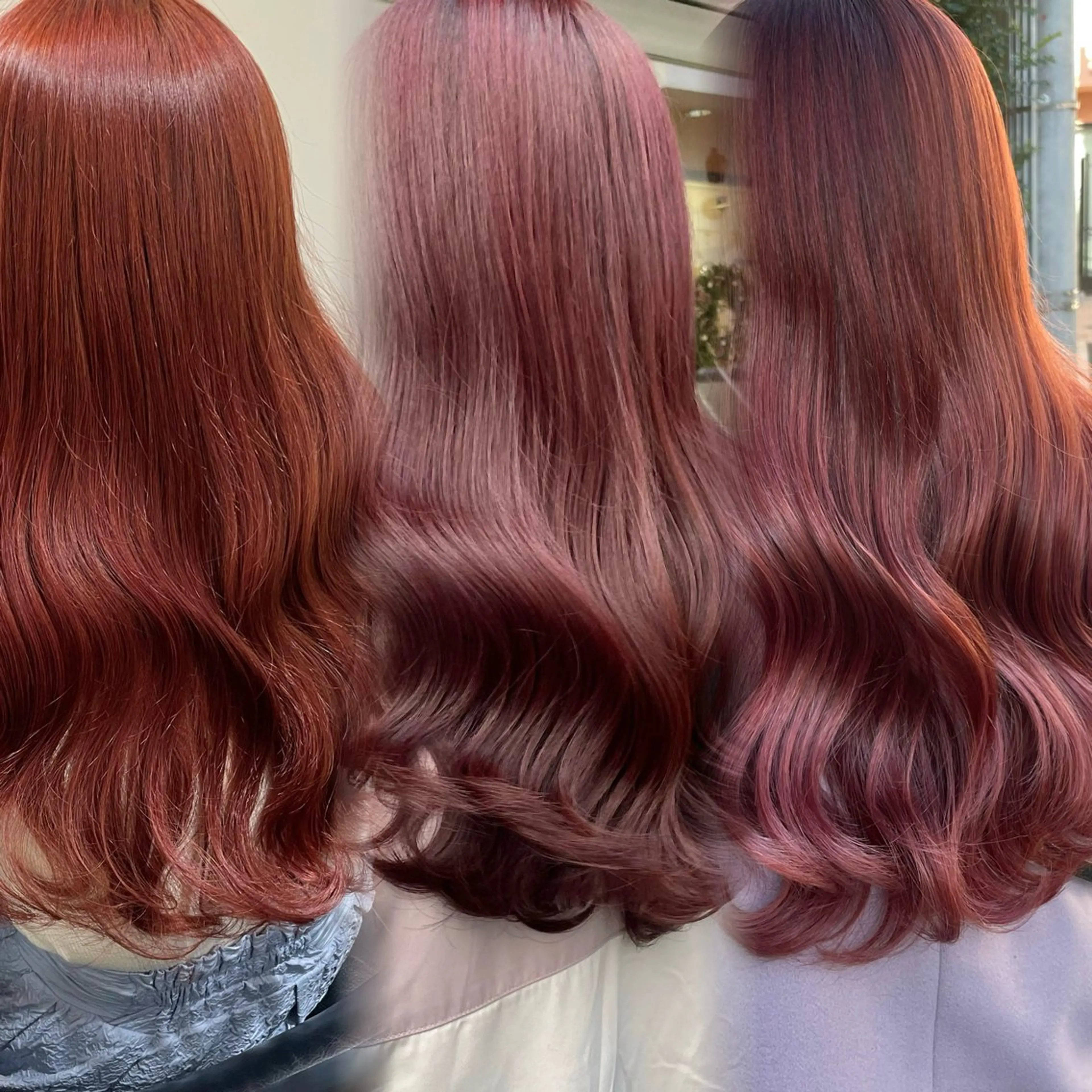 ロング カラー ブリーチ ブリーチなしカラー カット ヘアカラー トリートメント ブリーチなしカラー kana🐱のヘアスタイル