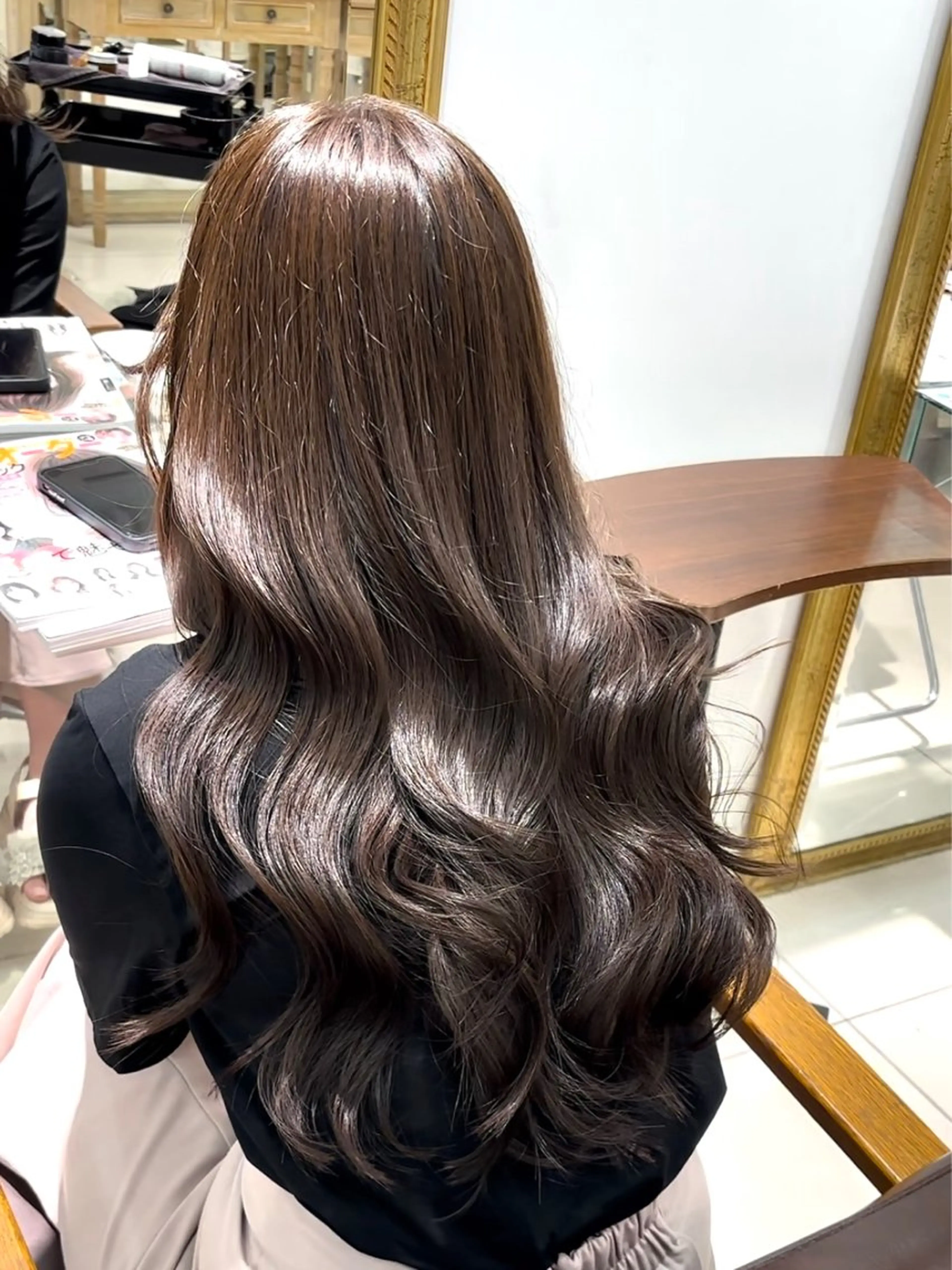 ロング 縮毛矯正 縮毛矯正 巻ける🫧縮毛矯正 💞はな🎀のヘアスタイル