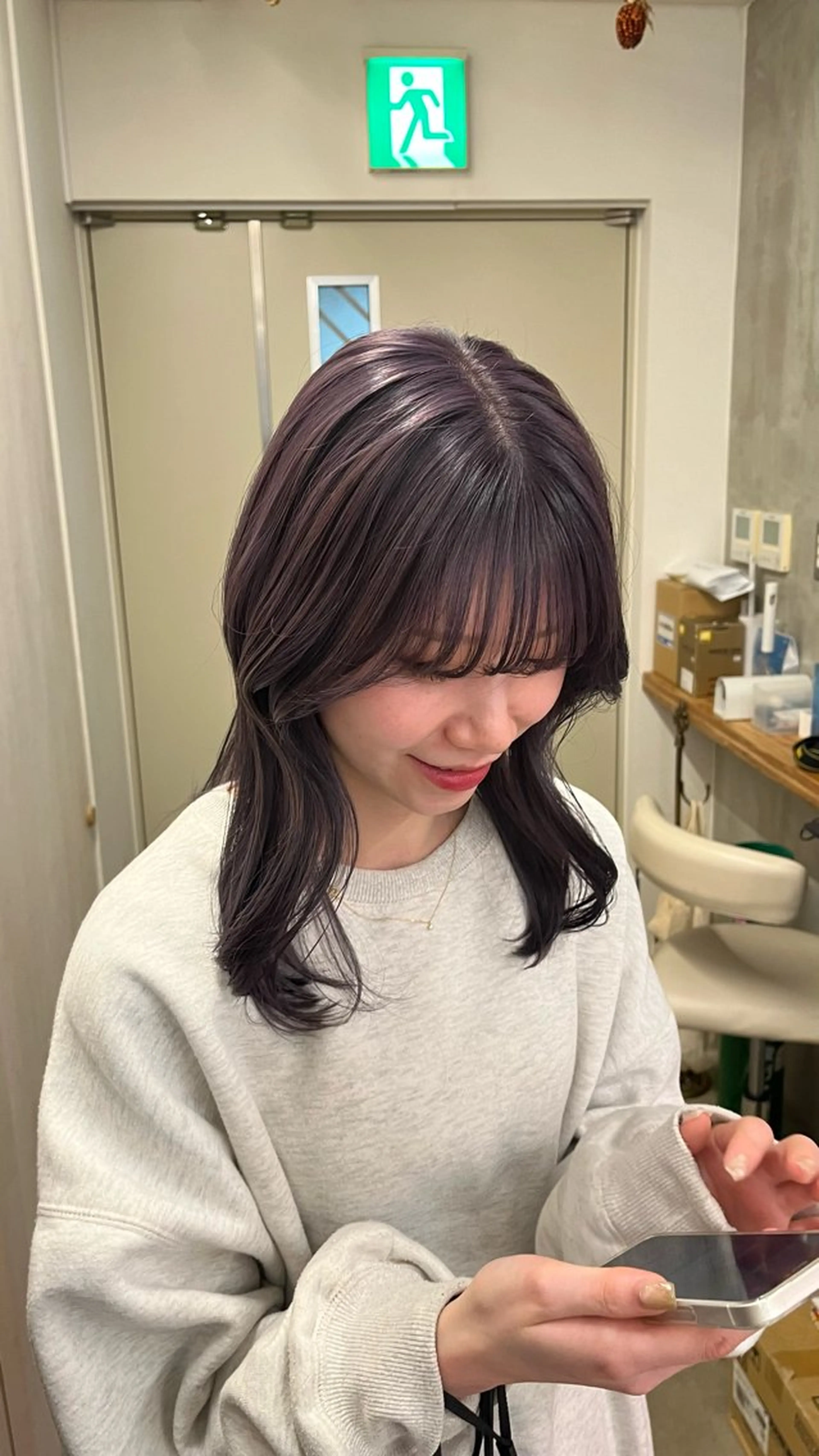 カラー Naotsuka Yui  🌺のヘアスタイル