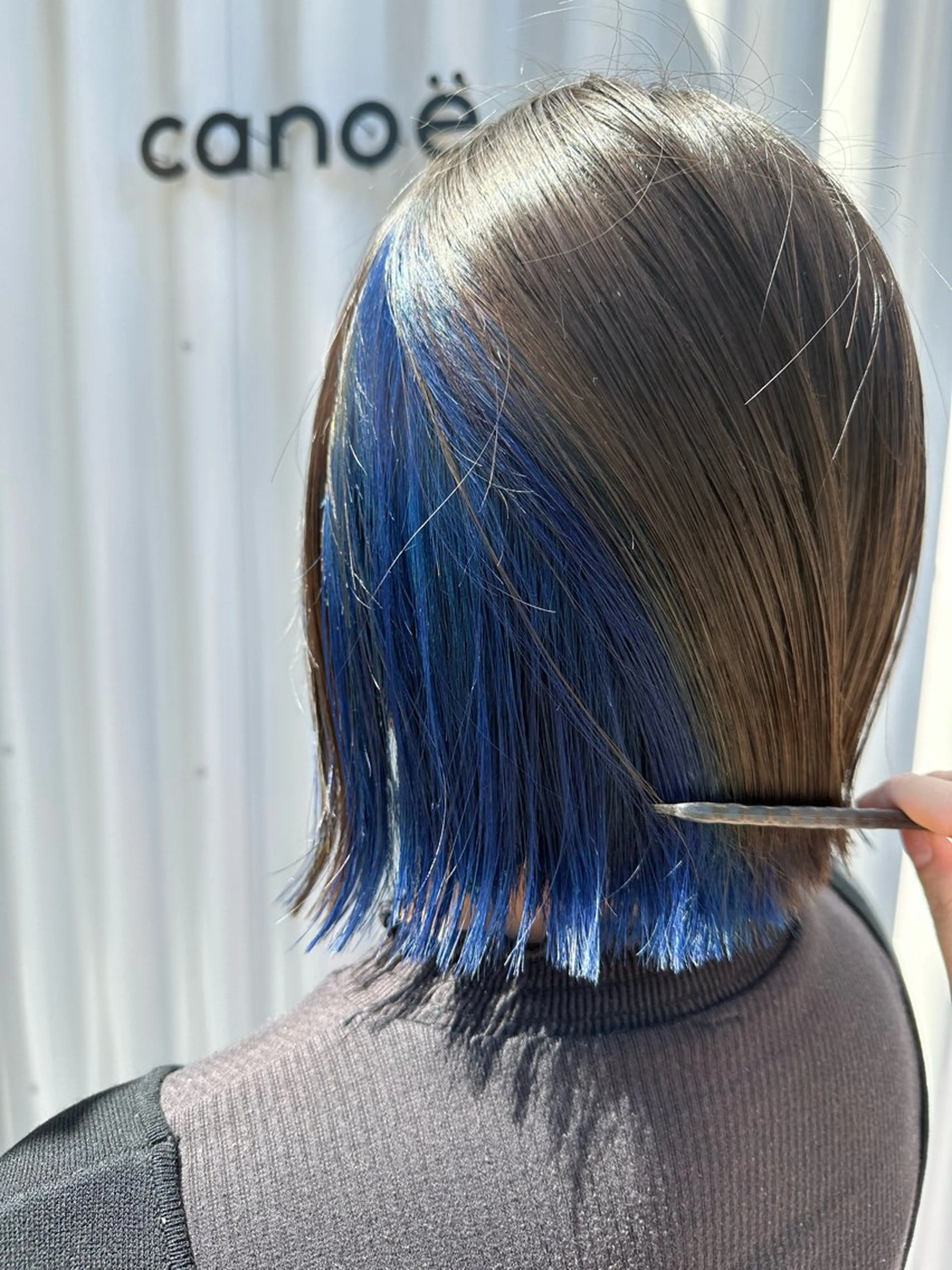 ショート カット ヘアカラー トリートメント canoe岡山高柳 /愛葉まゆなのヘアスタイル