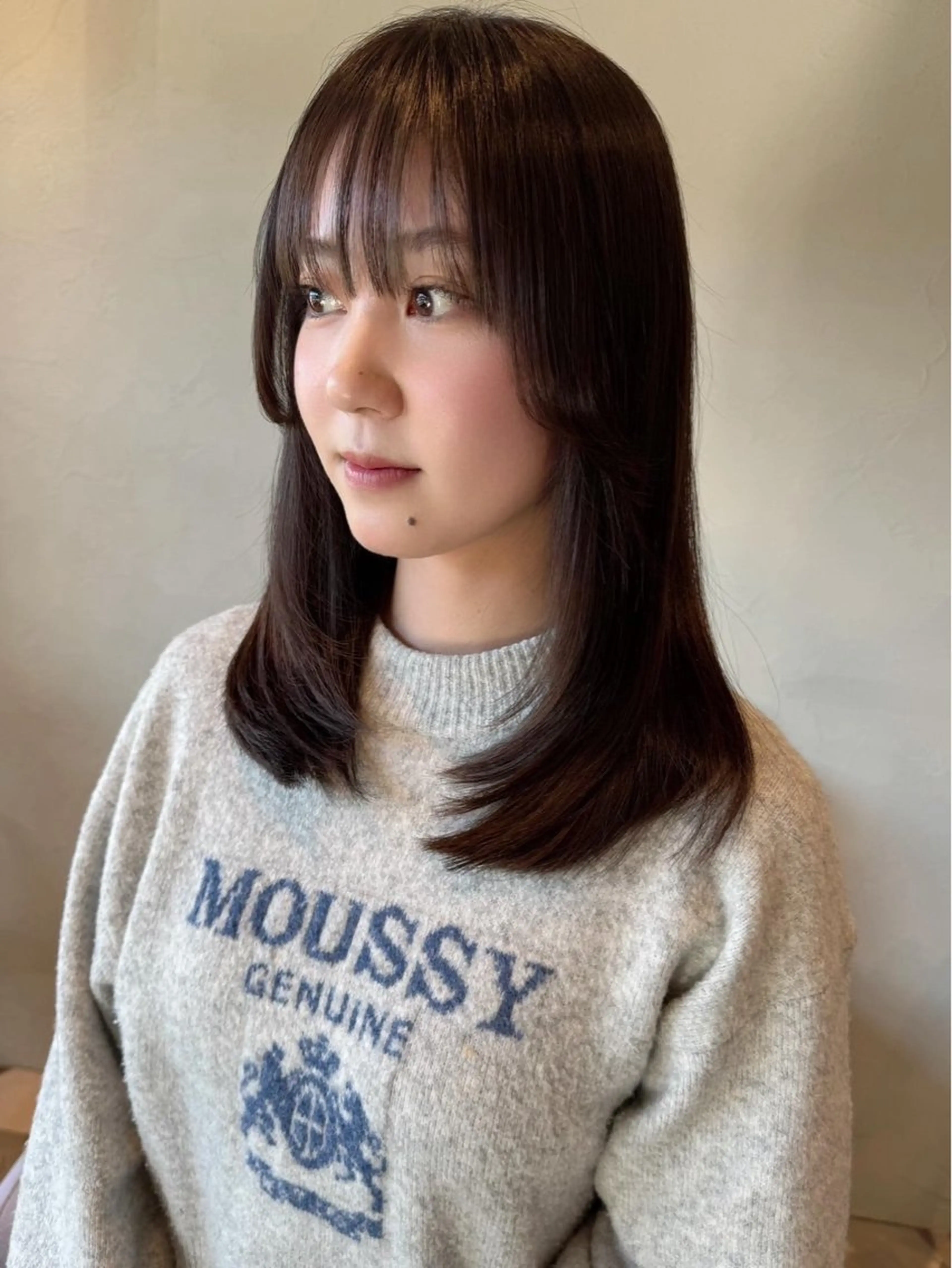 ミディアム レイヤーカット 🌿 miyu/石橋阪大前のヘアスタイル