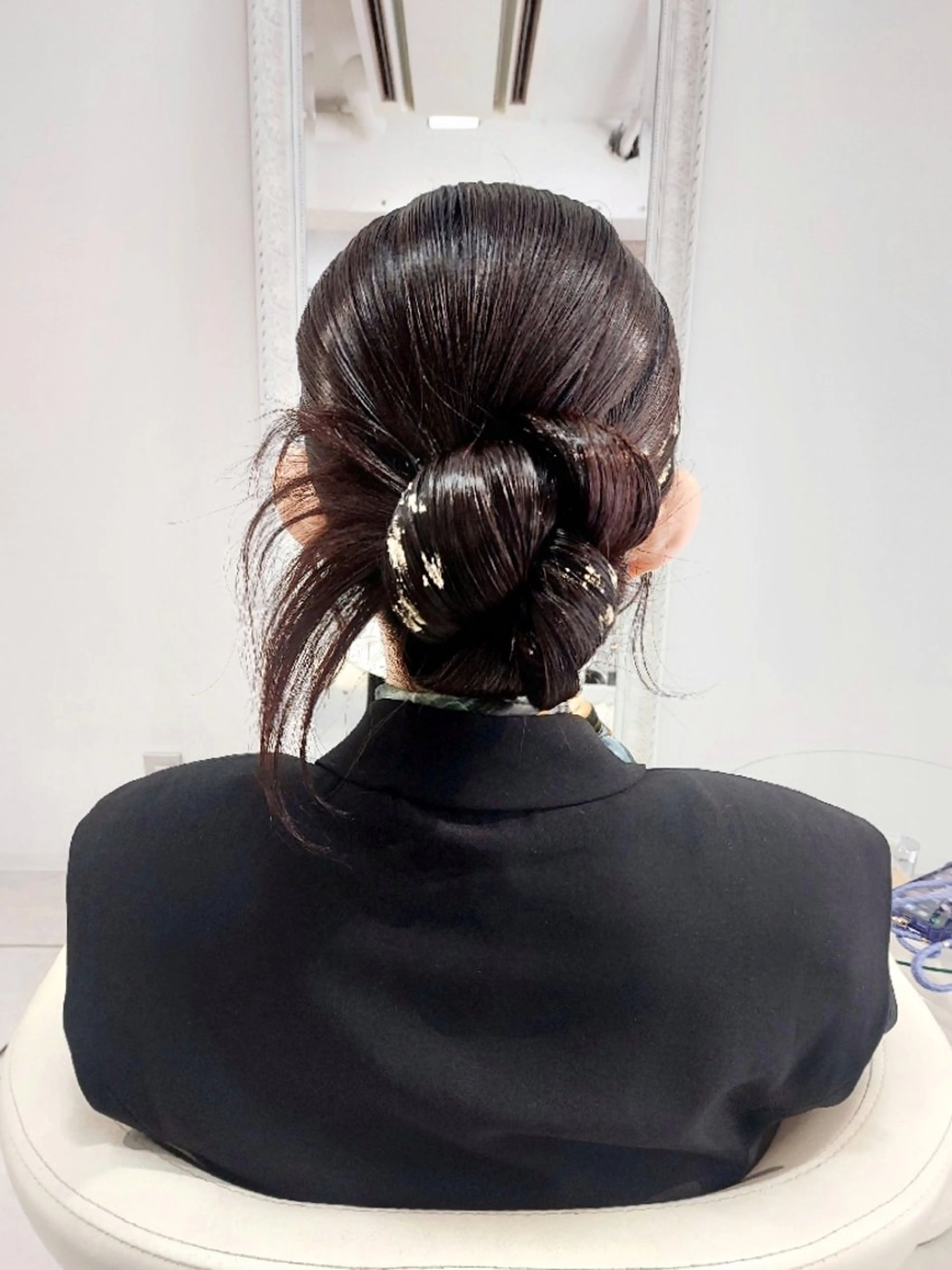 ヘアアレンジ セミロング 樋口 千尋のヘアスタイル