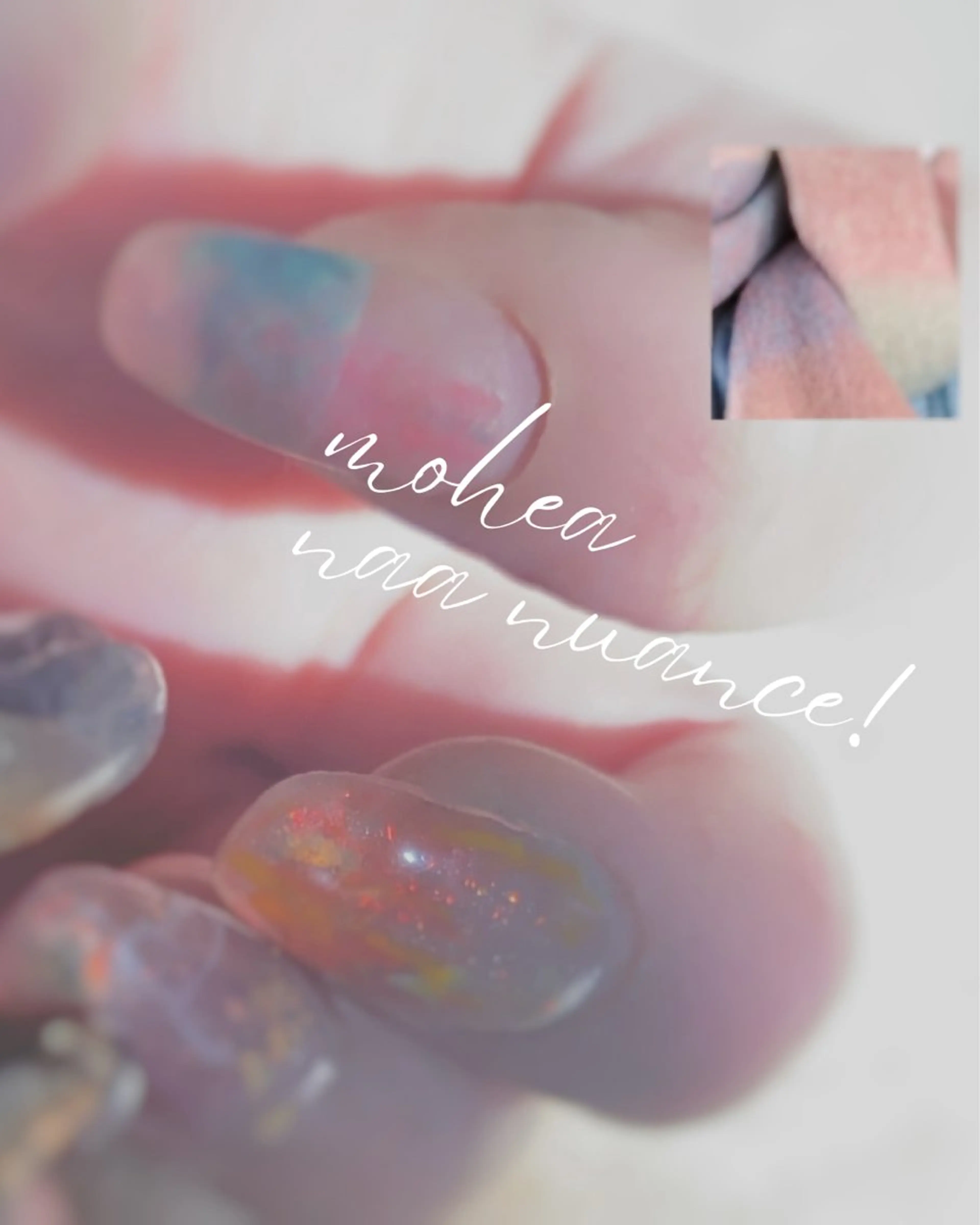 ネイル ニュアンスネイル 春ネイル free hug Hiromiのネイルデザイン