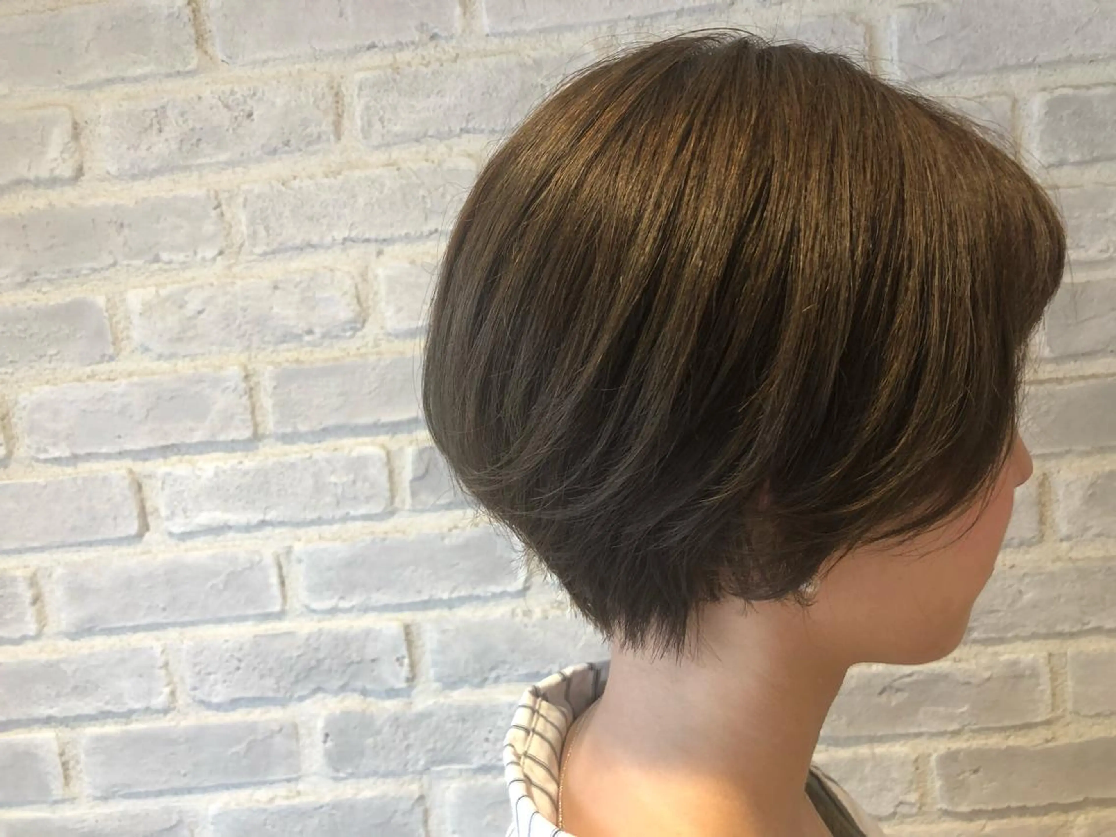 ショート カラー パーマ ヘアアレンジ メンズ キッズ ネイル マツエク・マツパ 藤井 菜緒のヘアスタイル