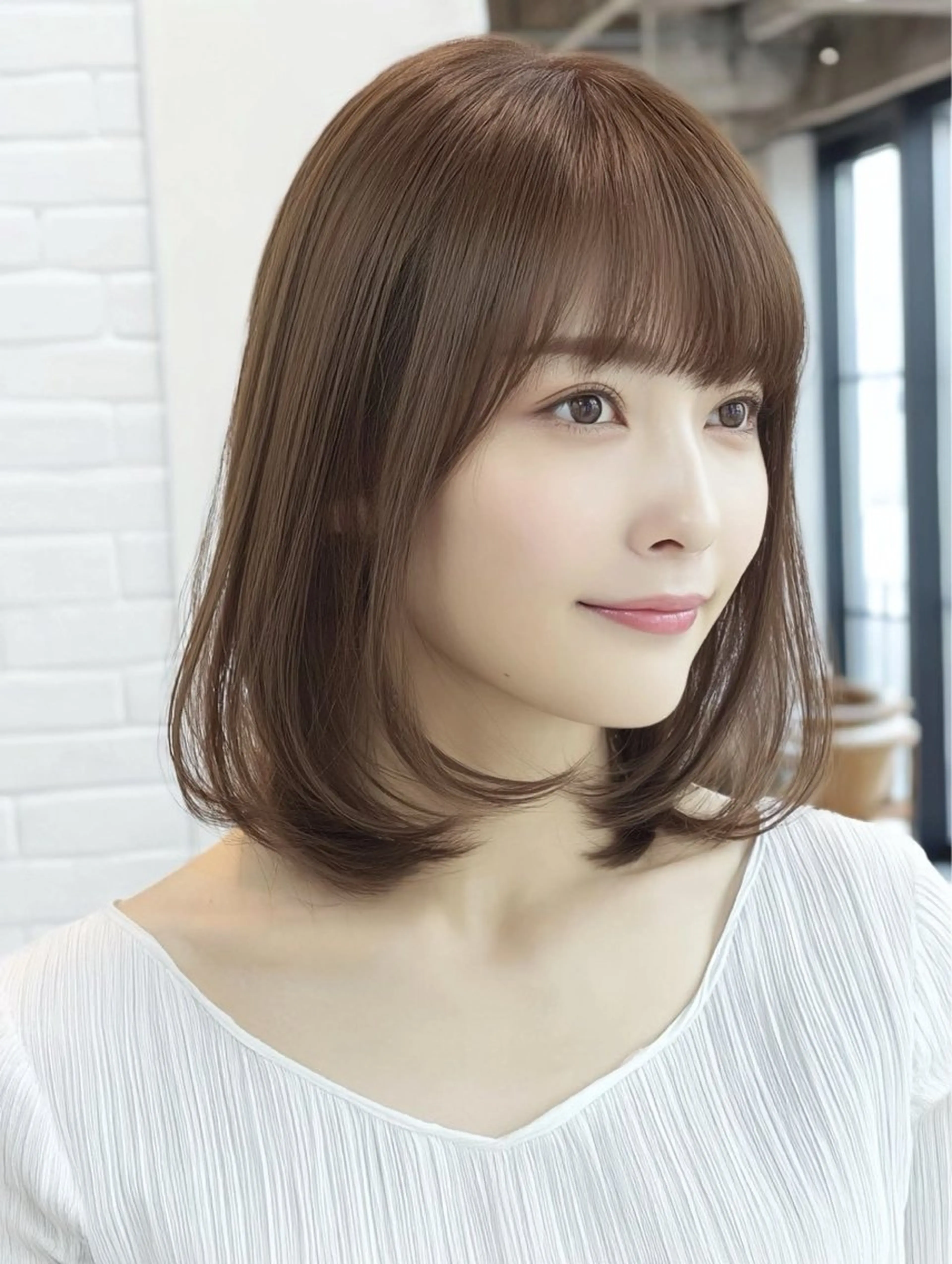 ミディアム ヘアカラー トリートメント 神保町駅徒歩5分🍀 NEWOPEN🍀渚のヘアスタイル