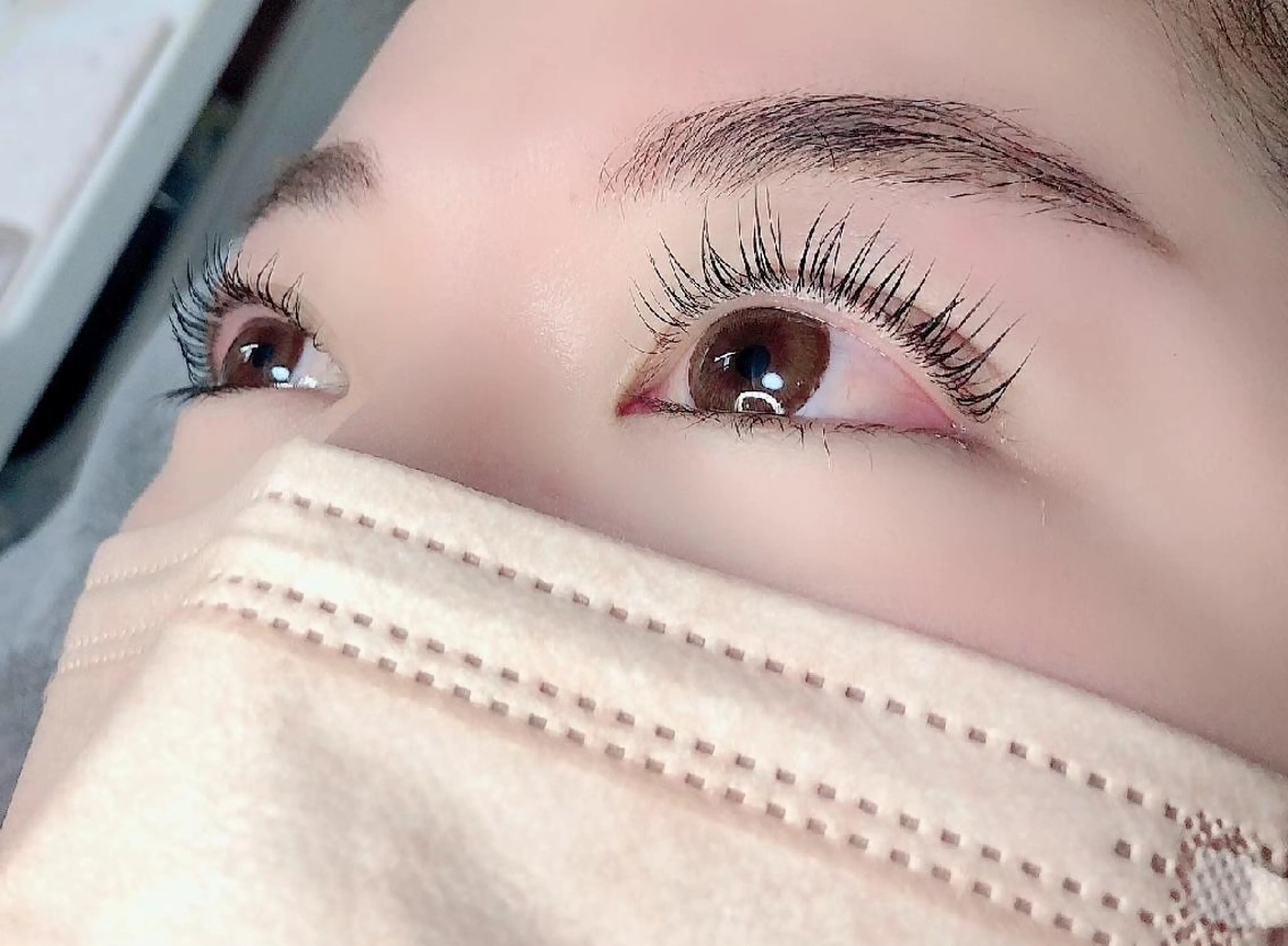 マツエク・マツパ 付け放題 バインドロック フラットラッシュ パリジェンヌラッシュリフト まつげパーマ マツパ 吉岡 ゆうなのマツエク・マツパデザイン