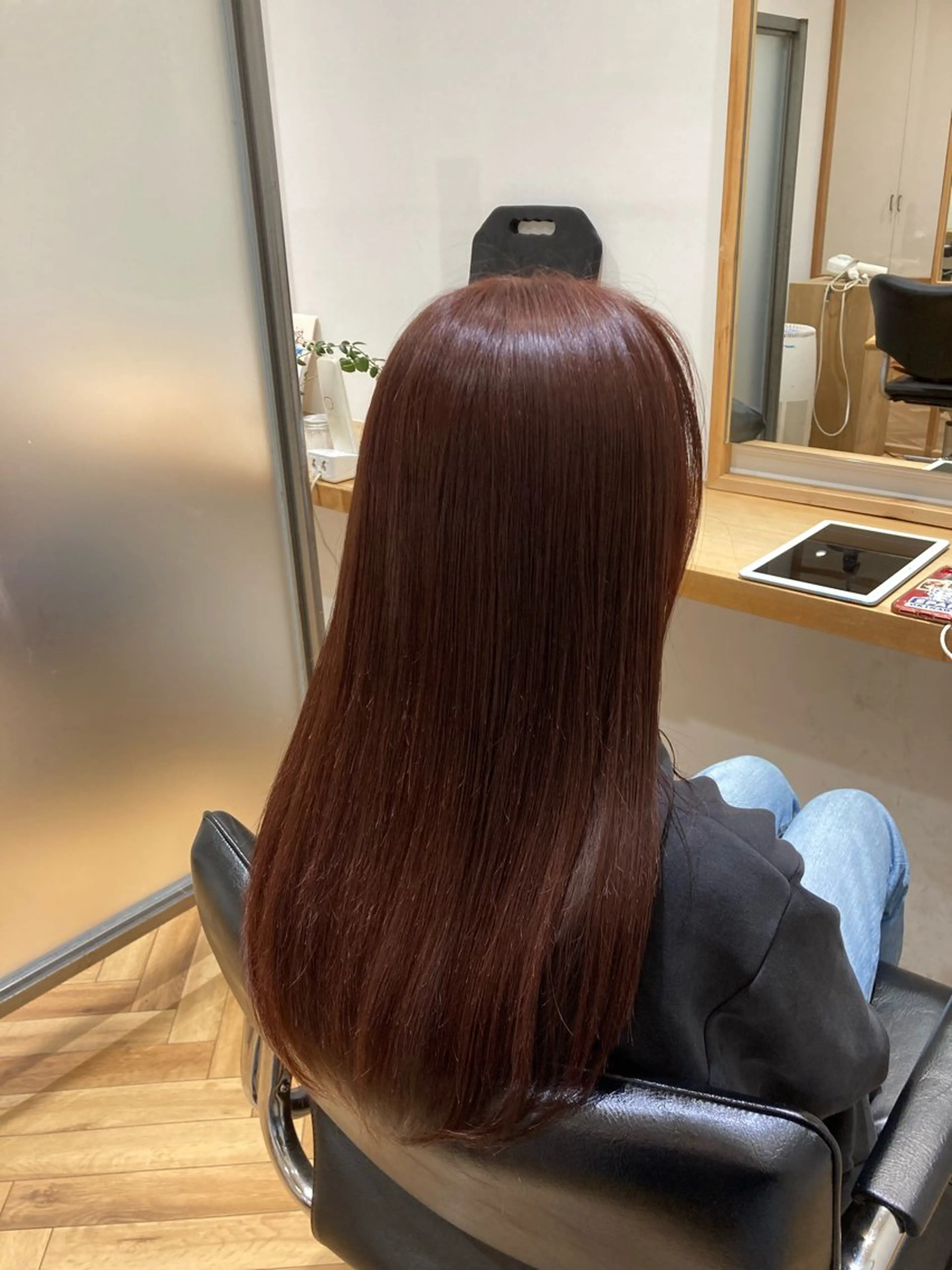 ロング カラー 小林 駿介のヘアスタイル