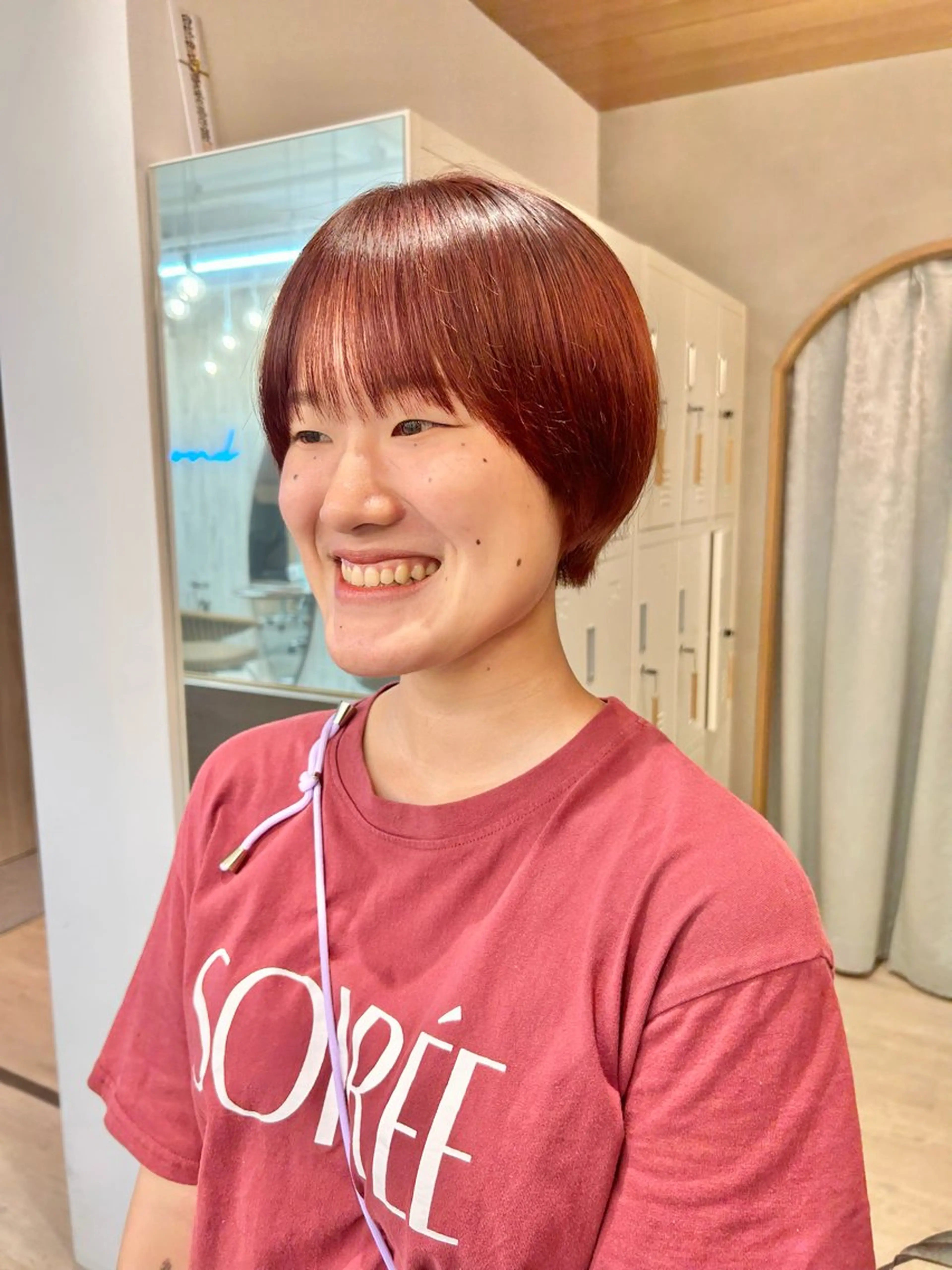 ショート 🩵縮毛矯正/ブリー チ/髪質改善/いつかのヘアスタイル